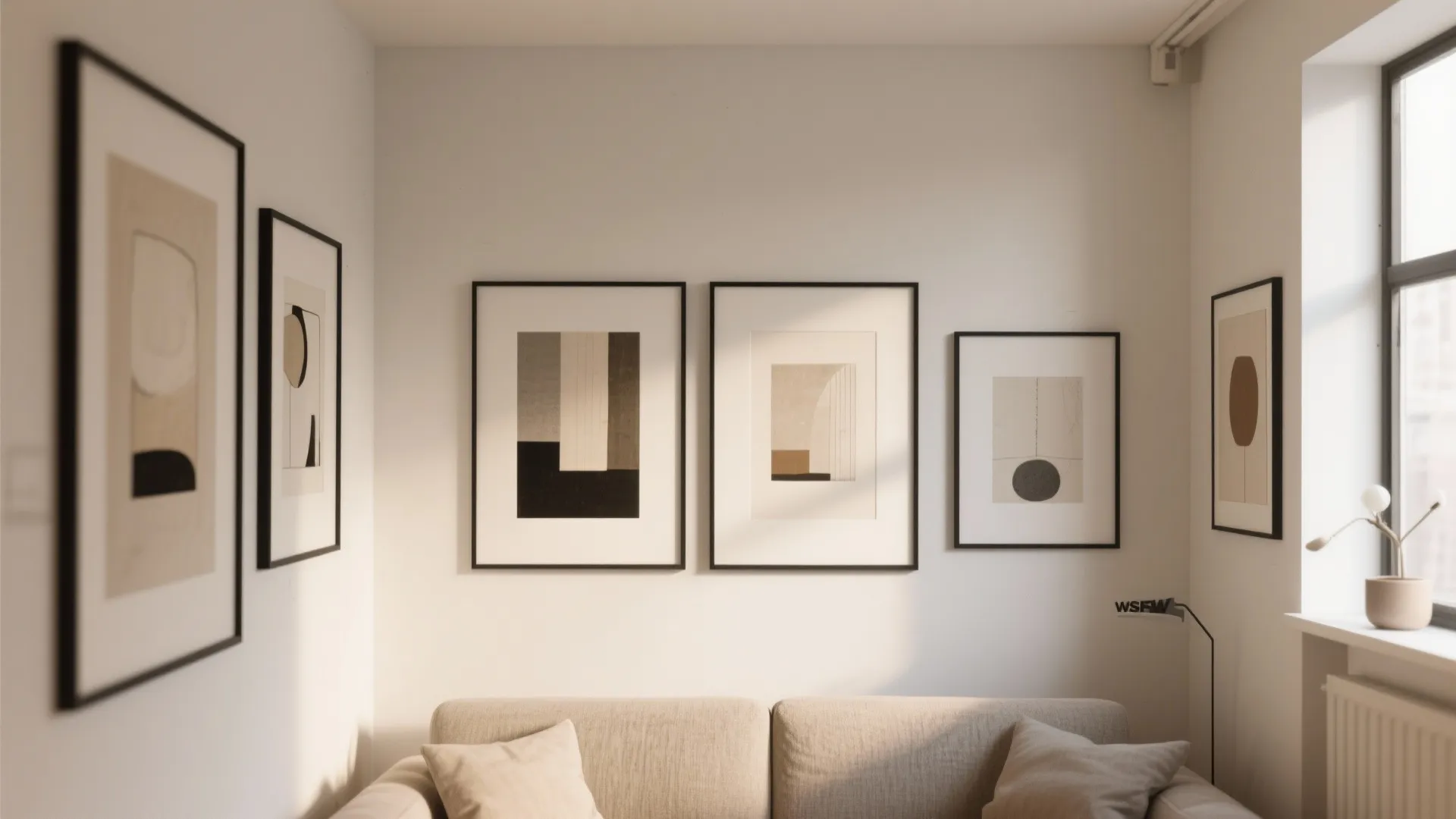 Minimalist Gallery Wall