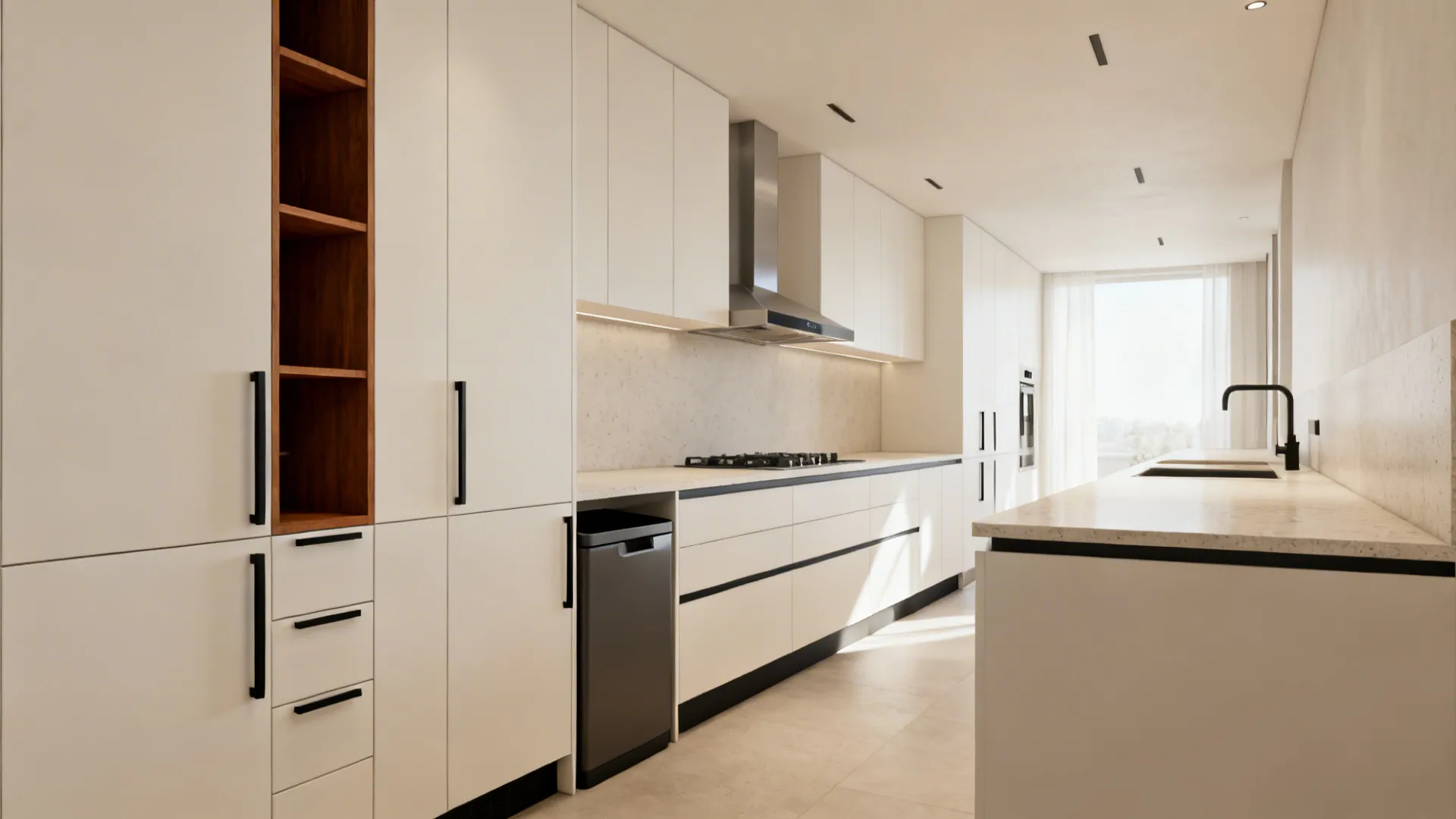 Minimalist Kitchen Storage That Works Hard