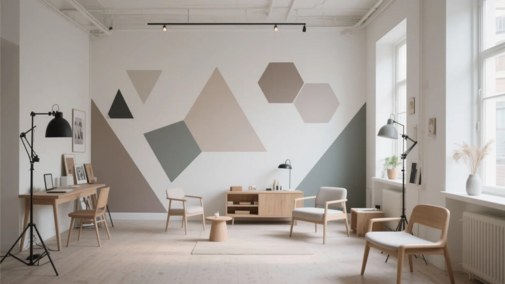 Minimalist Geometric Accents