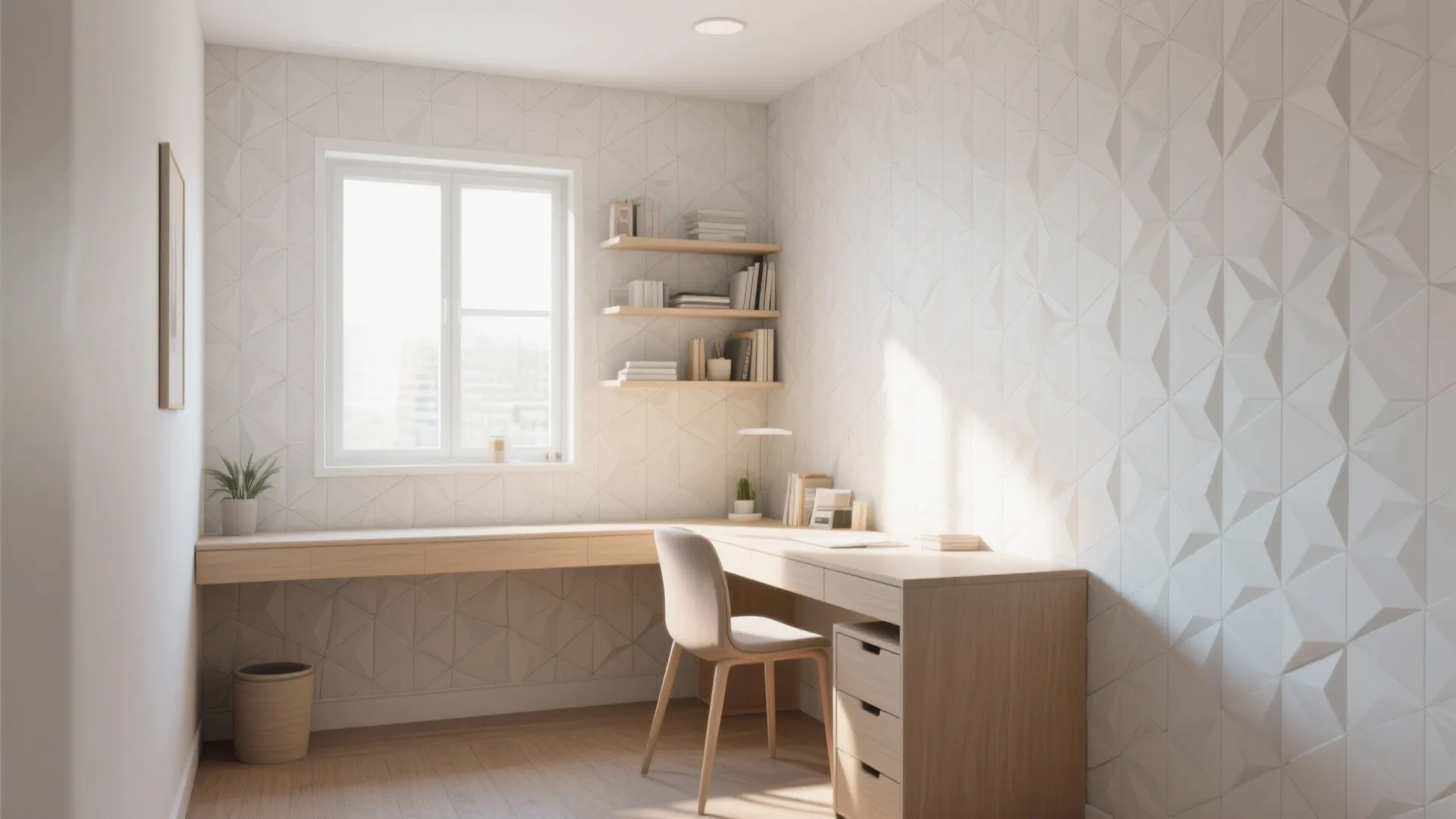 Minimalist geometric patterns