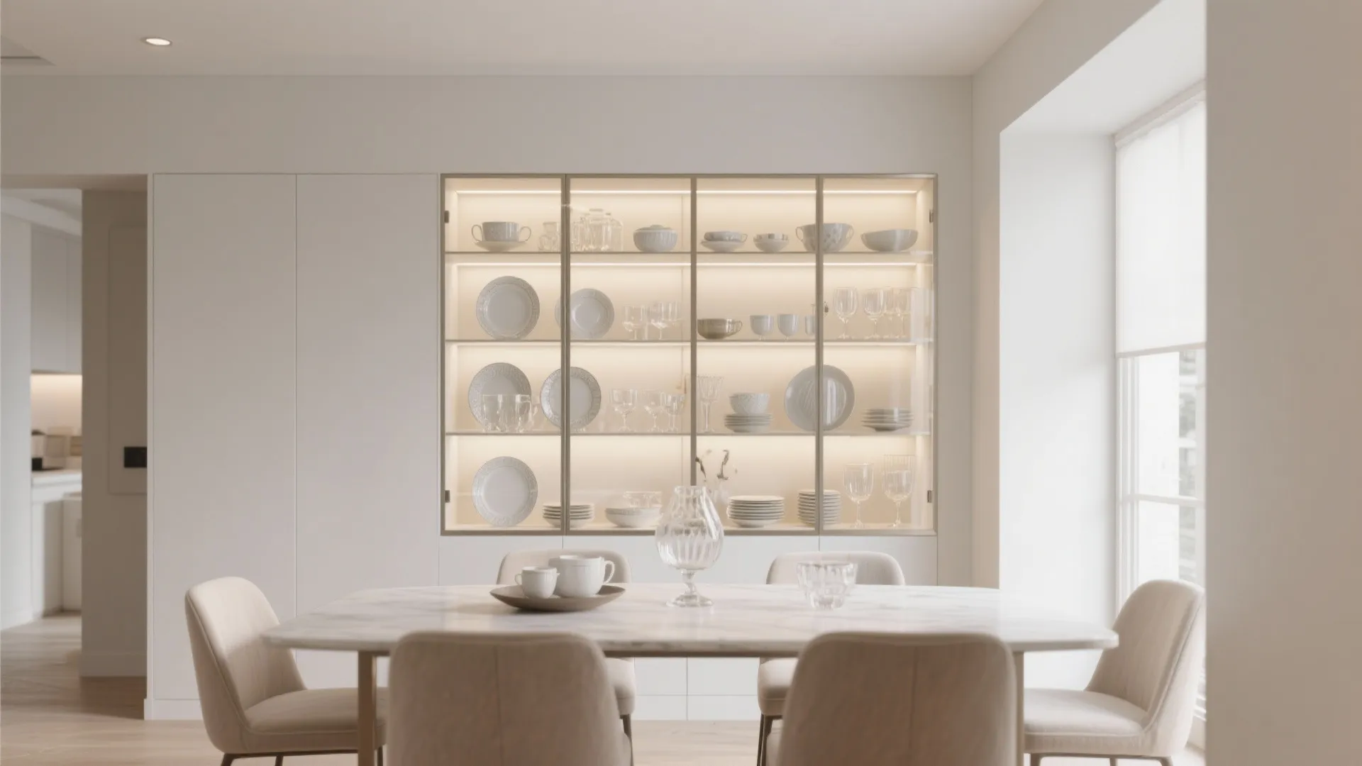 Minimalist Glass Display