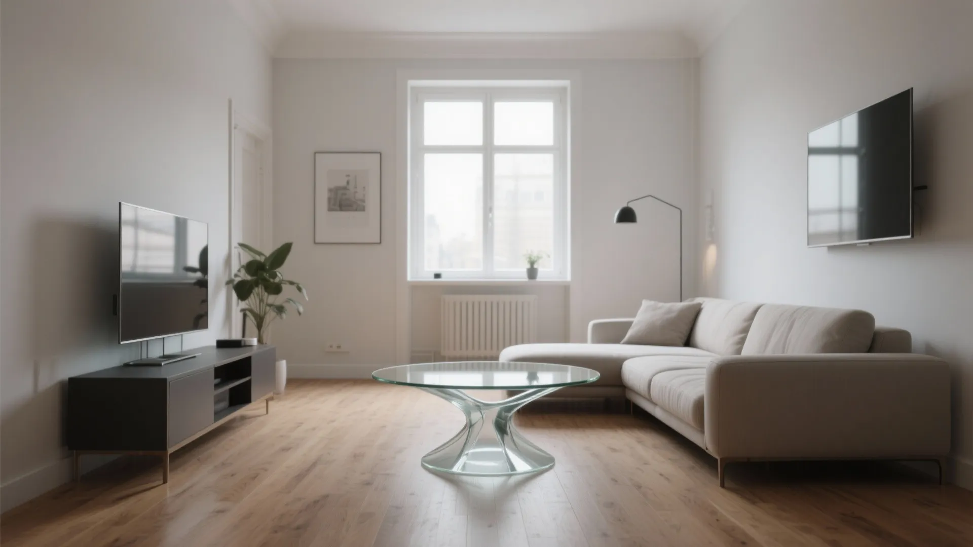 1. Minimalist Glass Top Elegance