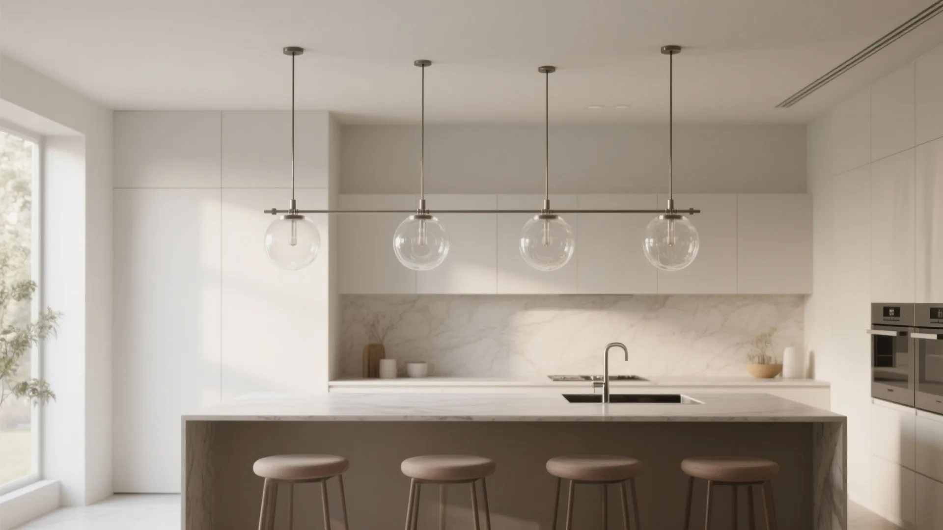 2. Modern Minimalist Globes