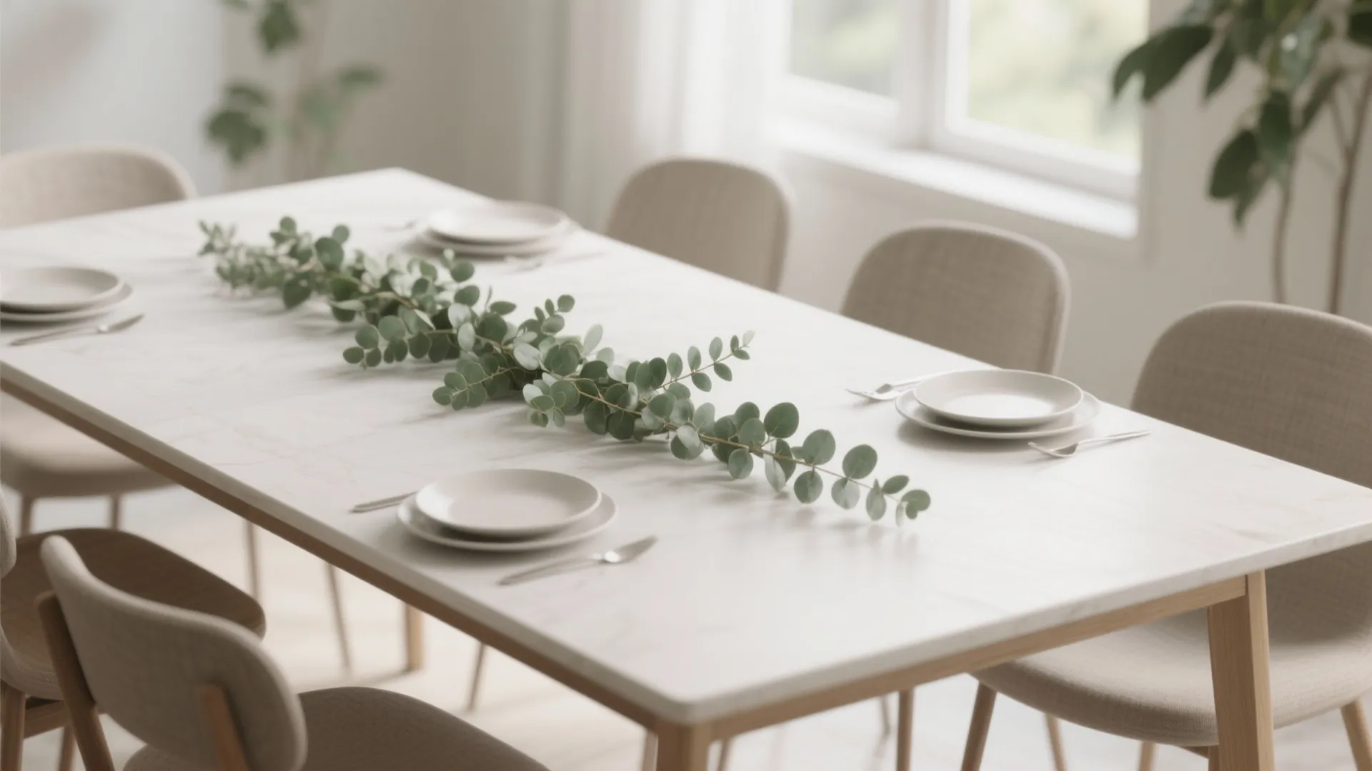 6. Minimalist Greenery