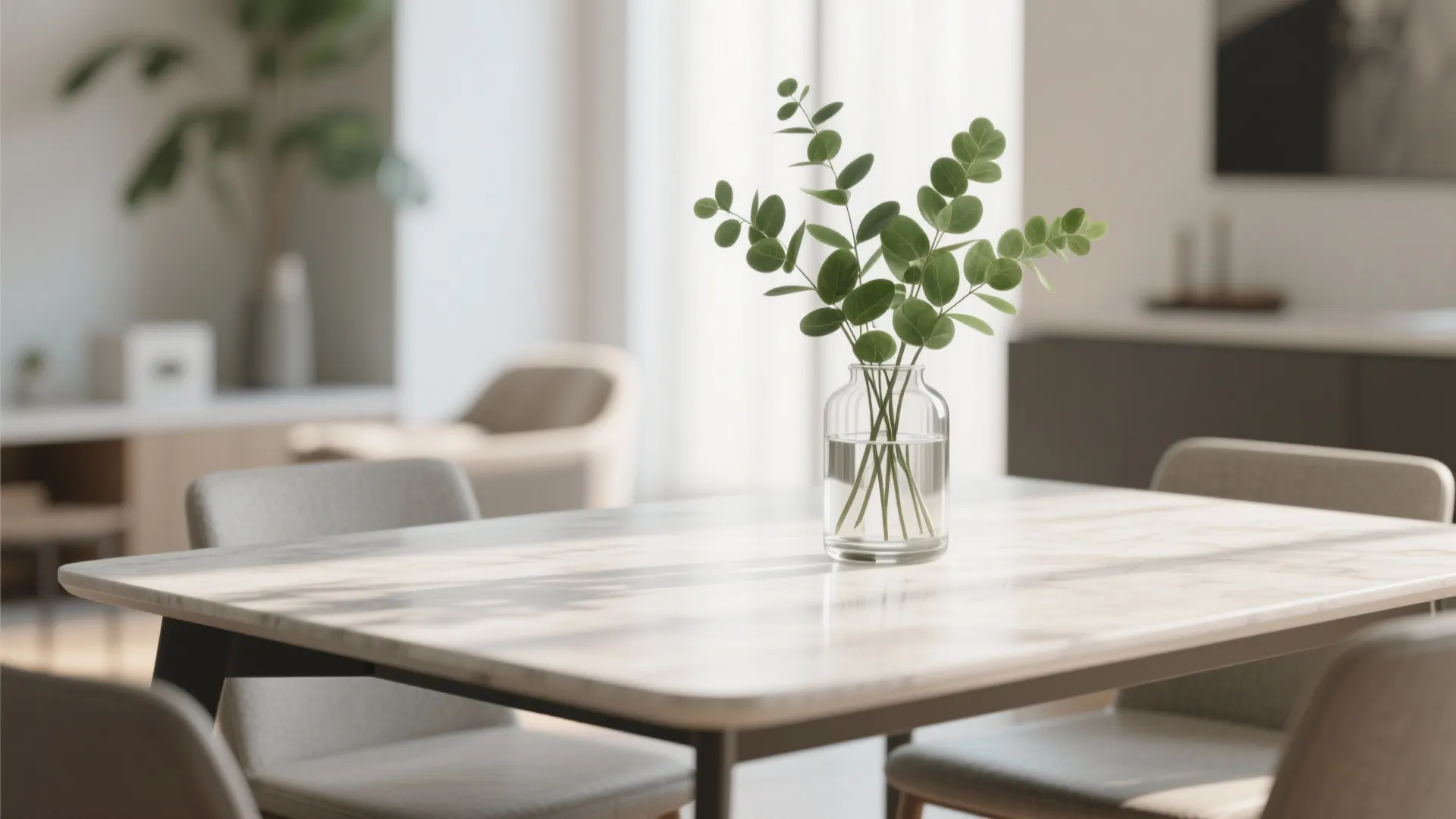 1. Minimalist Fresh Greenery