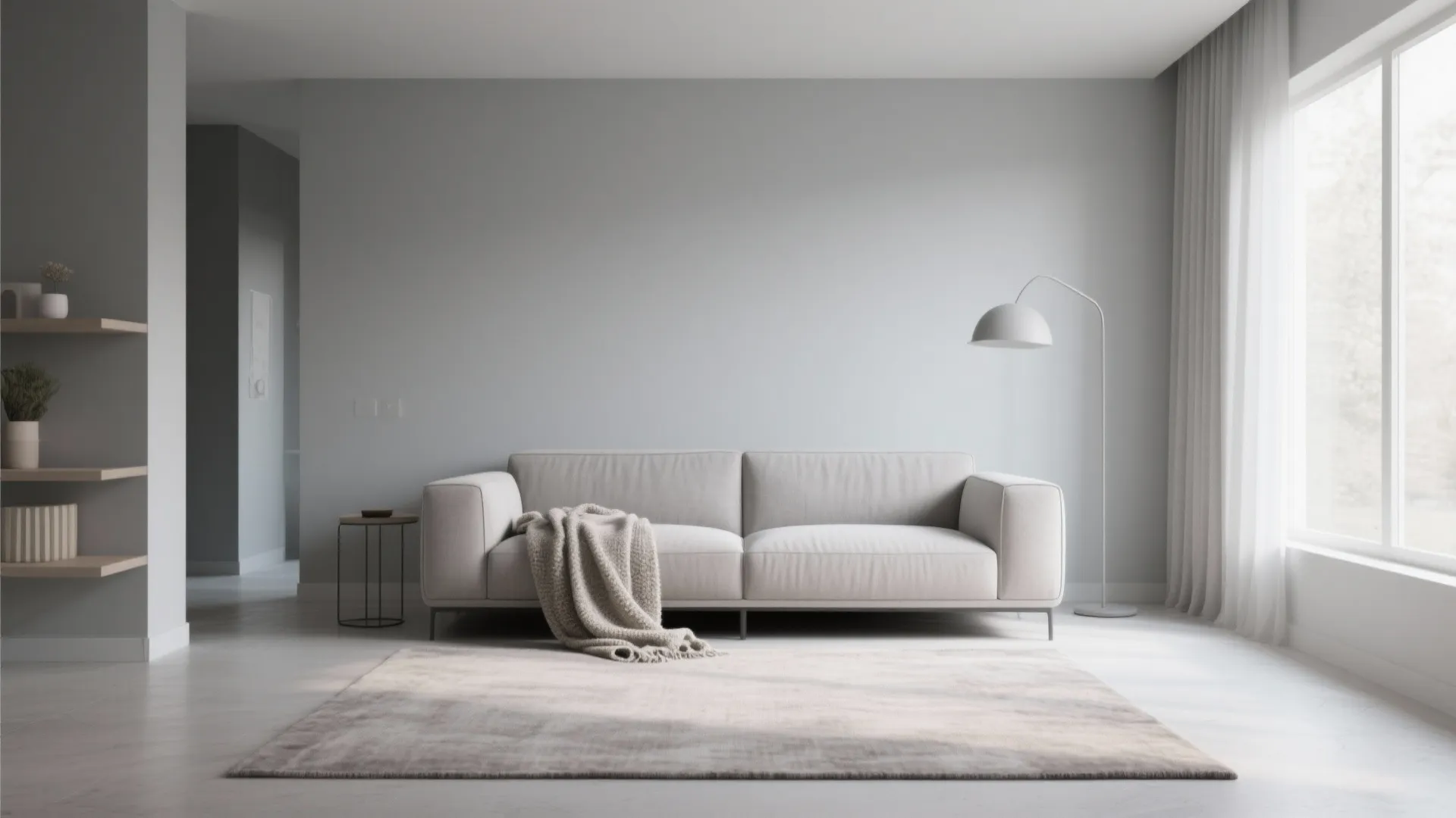 1. Minimalist Grey Harmony