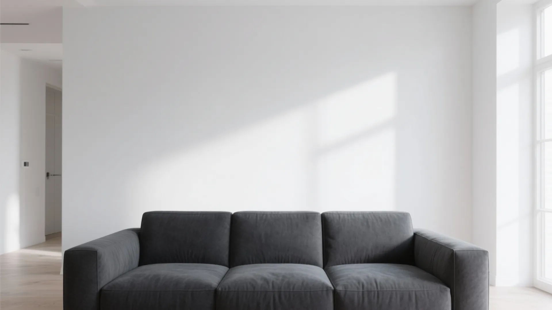 Minimalist Contrast with Crisp Whites