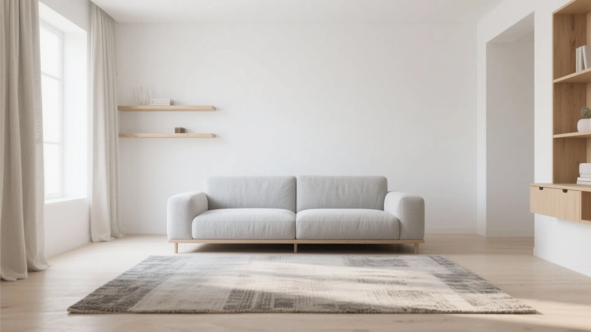 1. Minimalist Grey & White Palette