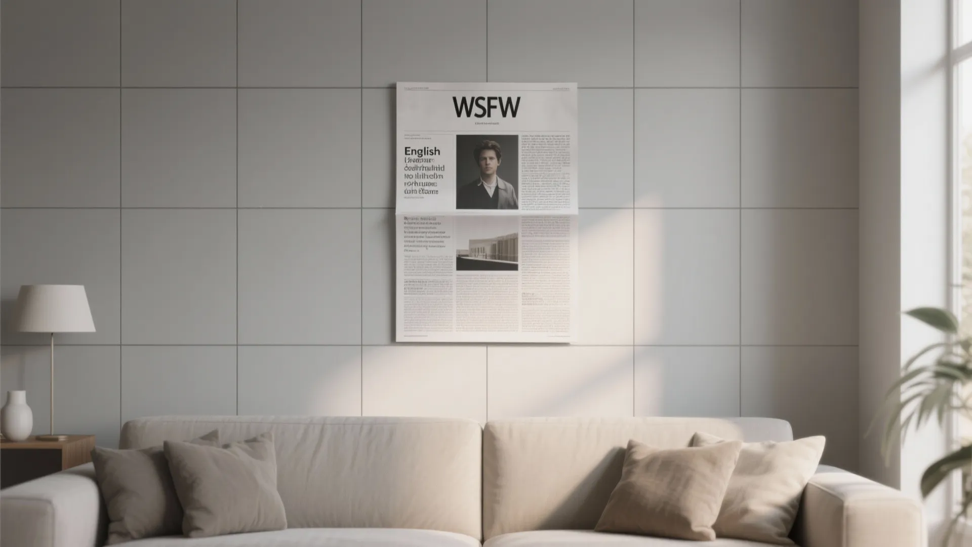 Minimalist Grid Layout