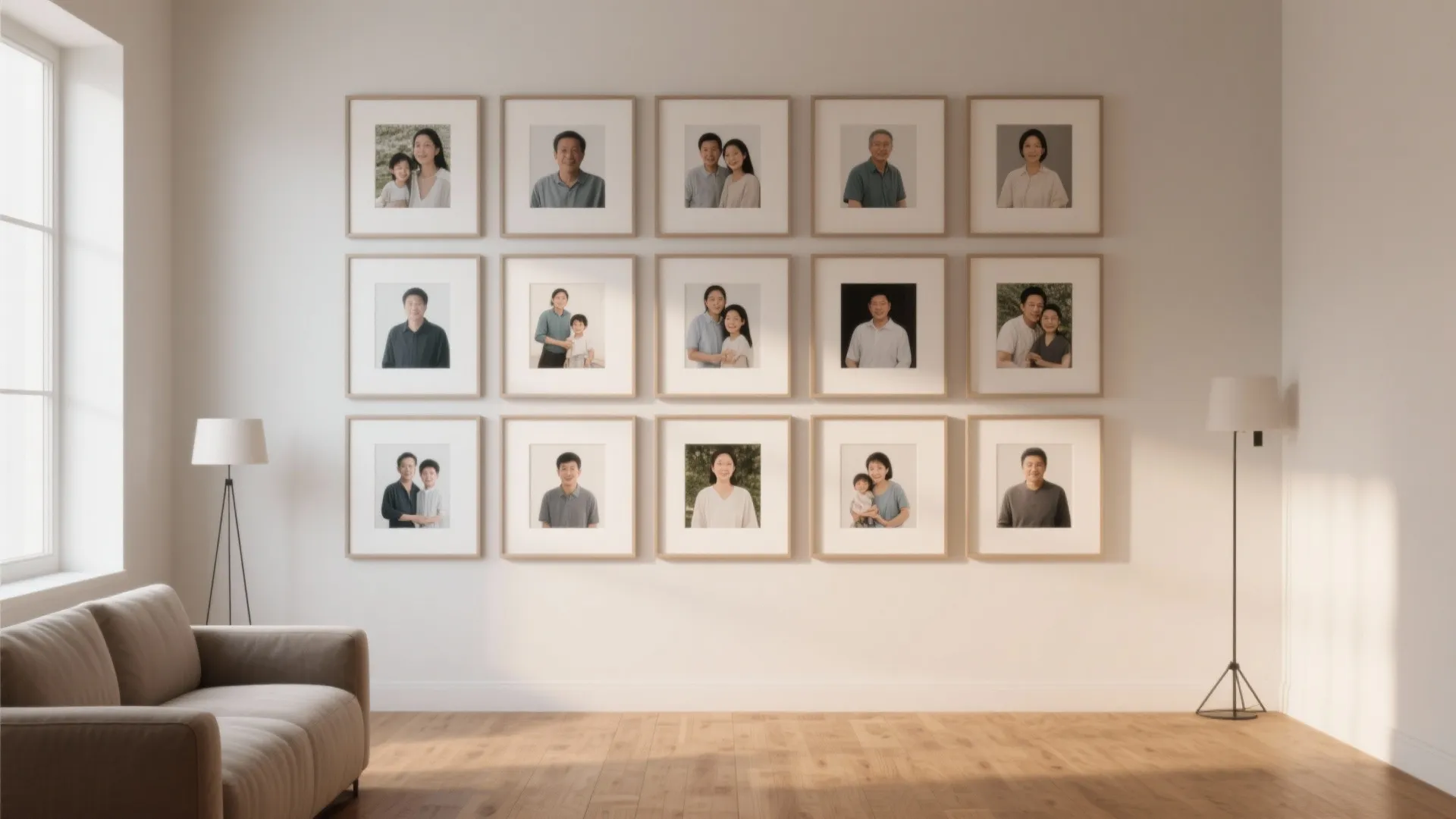 Minimalist Grid Layout