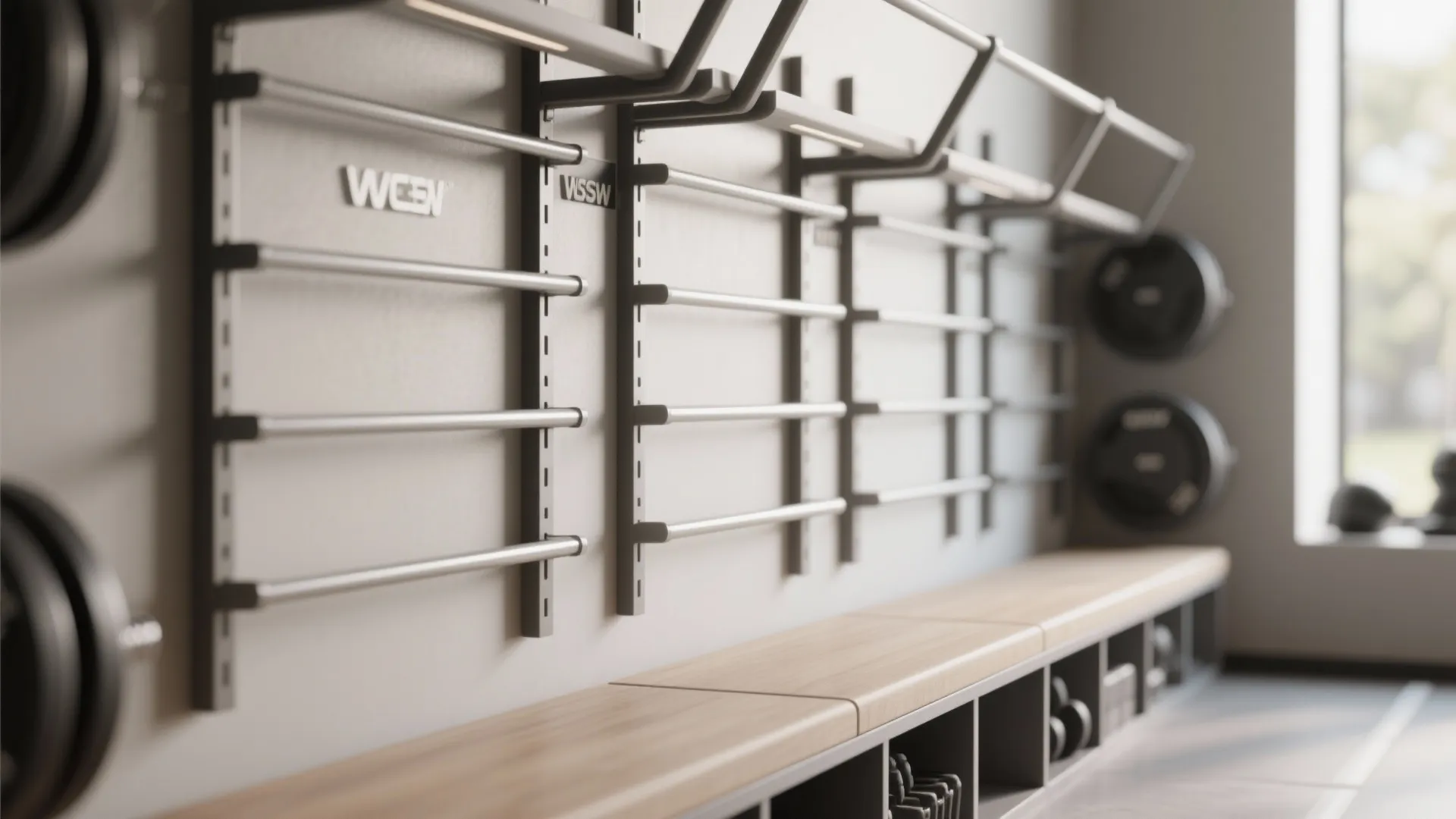 Minimalist Gym Storage Solutions