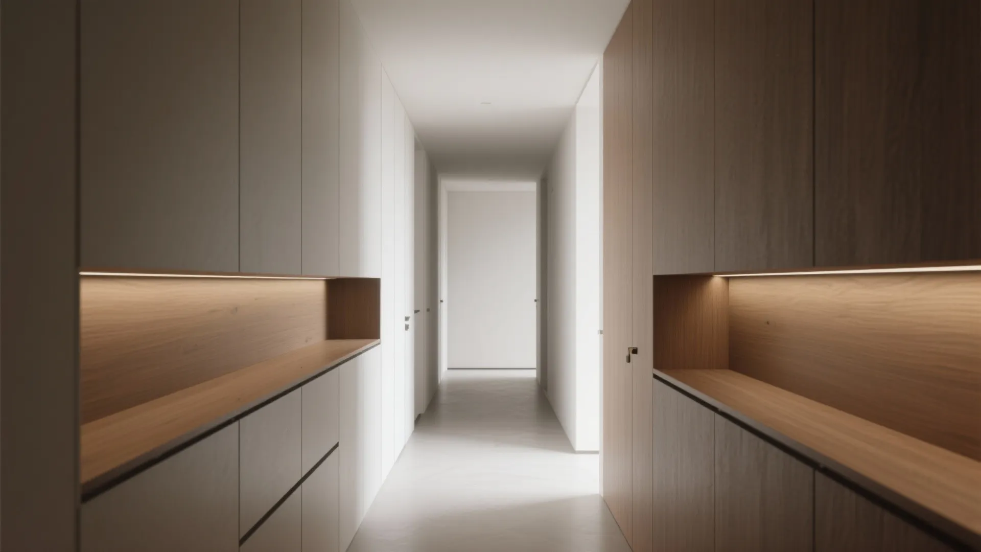 Minimalist Hall Storage Solutions