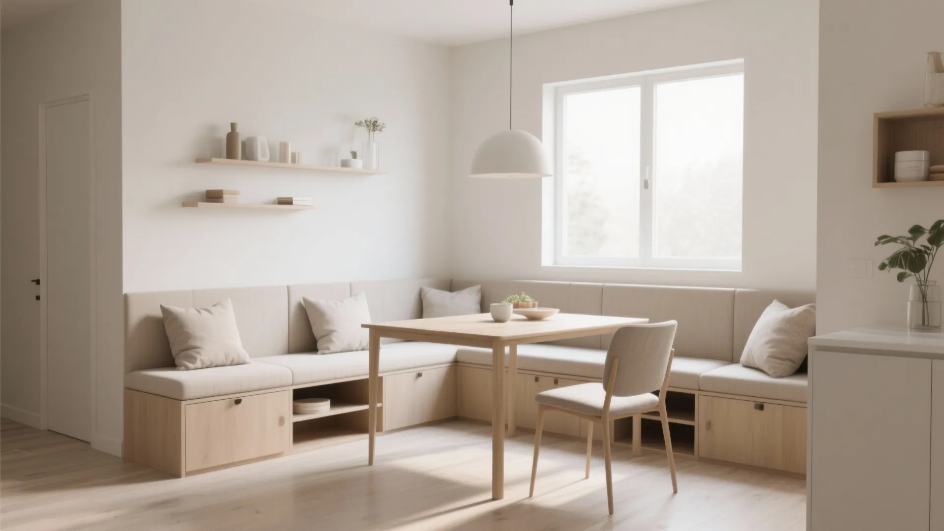 Minimalist Style with Hidden Storage