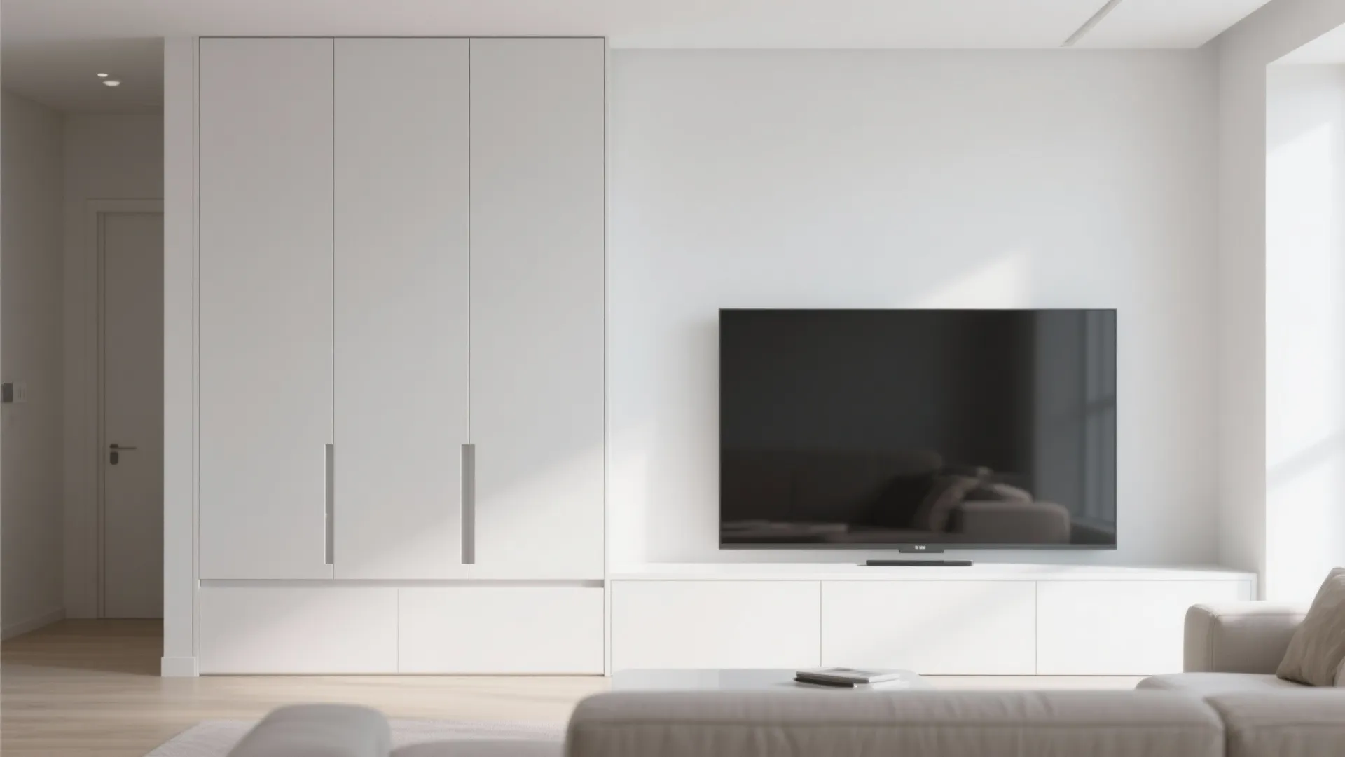 Minimalist Built-In with Hidden Storage