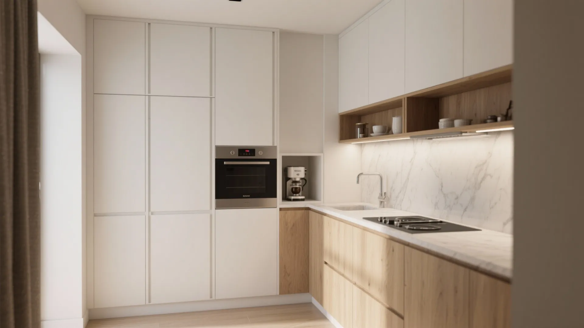 Minimalist Kitchen Storage That Feels Opulent