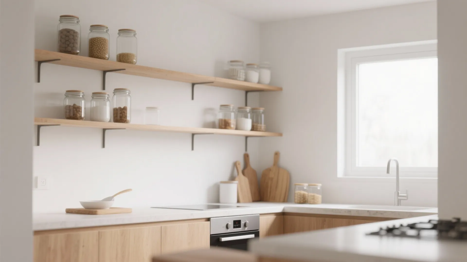 Minimalist Kitchen Storage Solutions