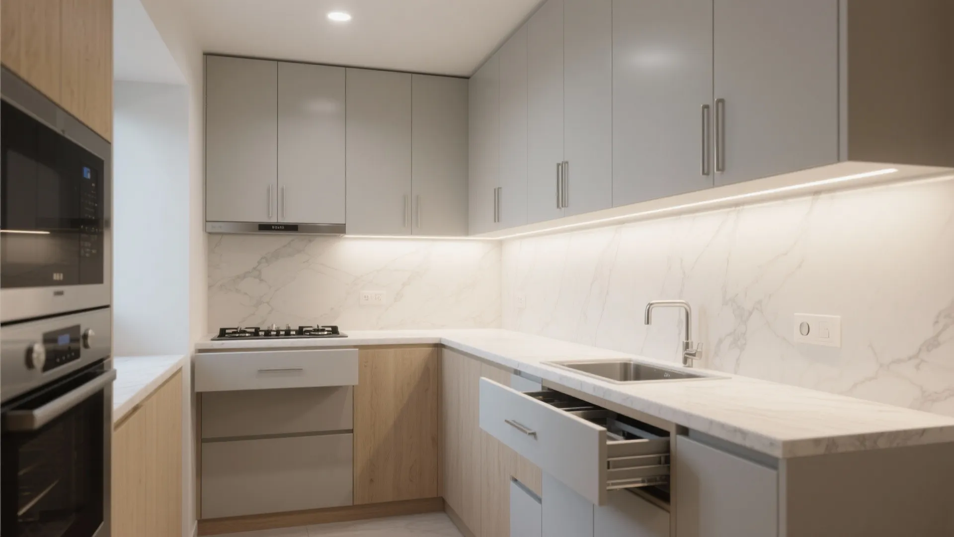 Minimalist Kitchen Storage That Photographs Clean