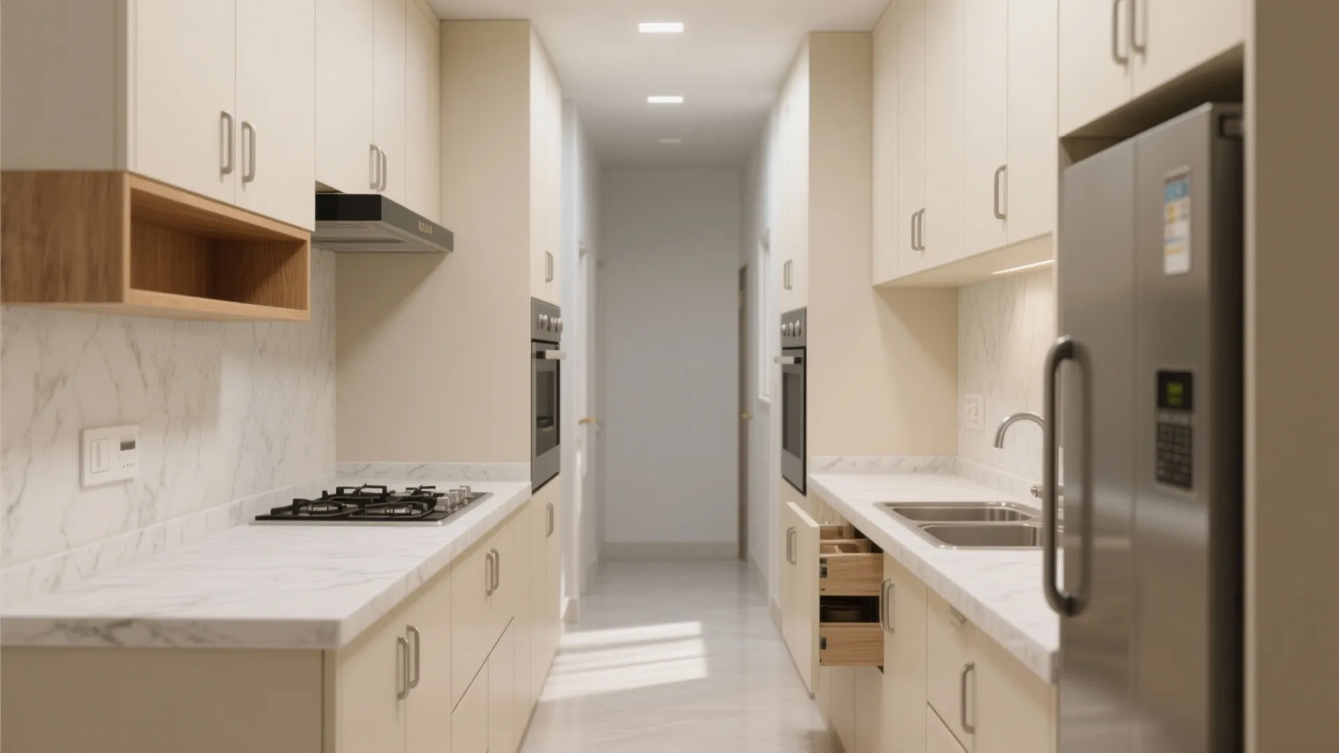 Minimalist Kitchen Storage that Works