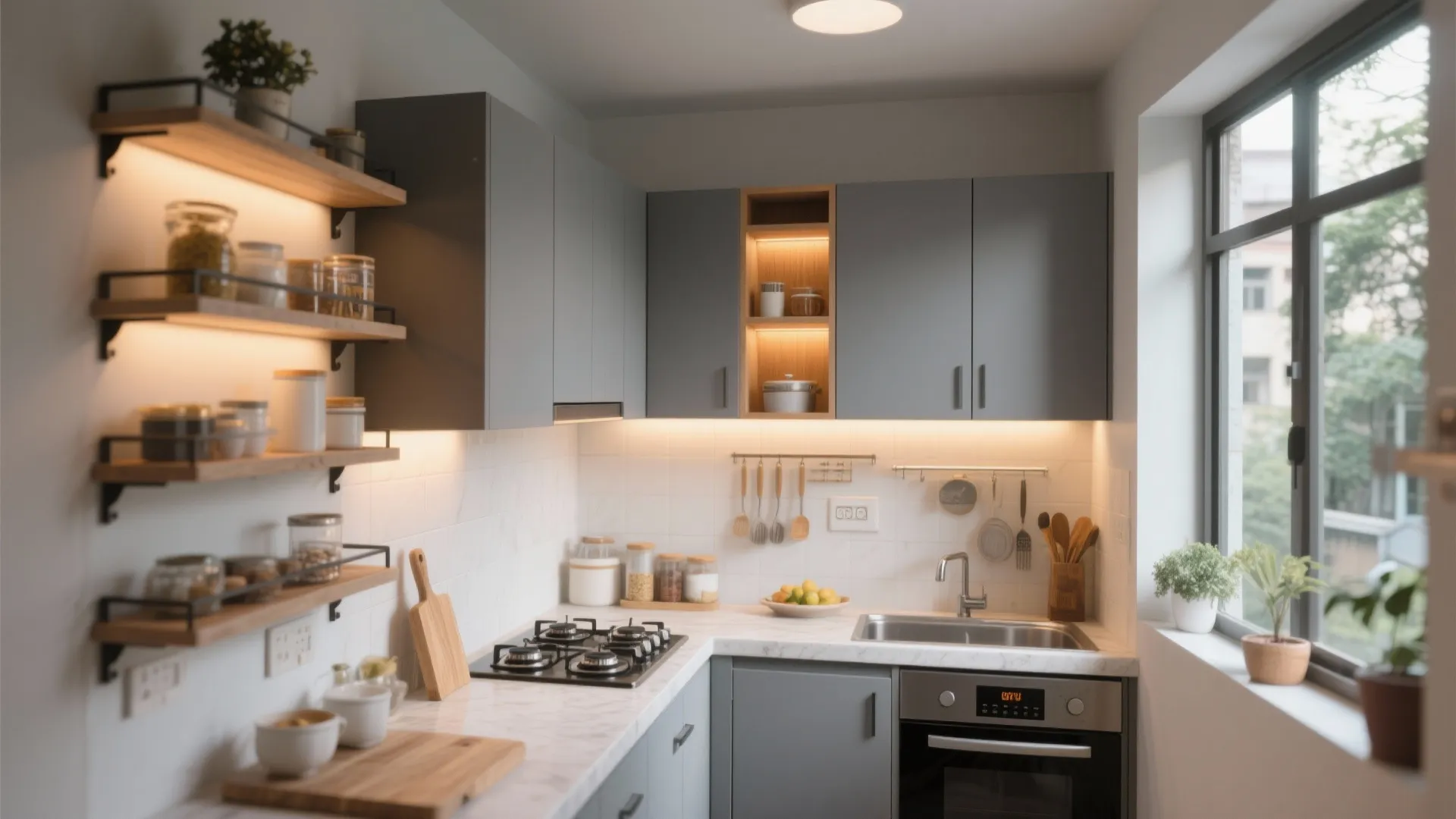 Minimalist Kitchen Storage Solutions