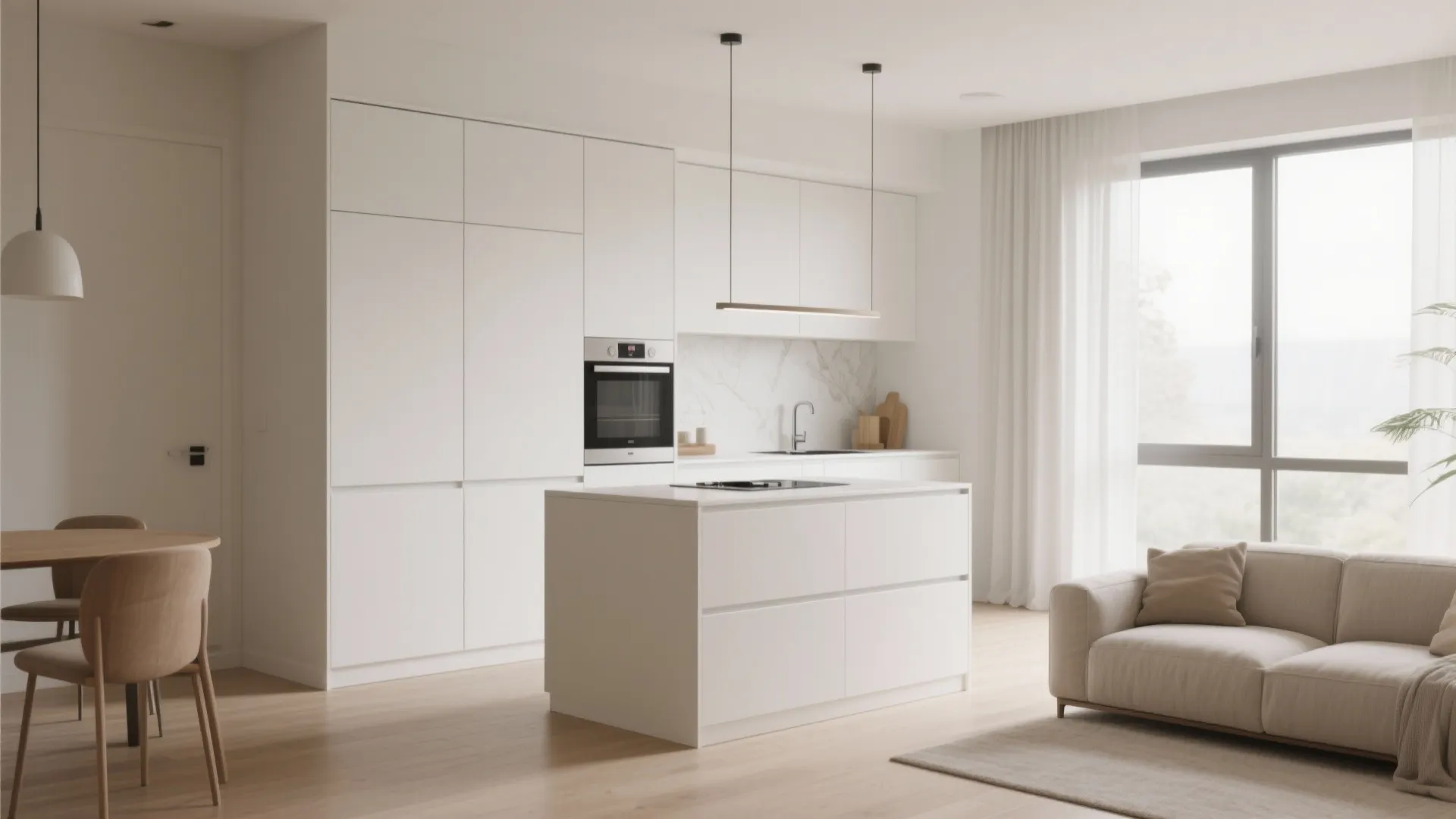 1. Minimalist Kitchen Storage Solutions