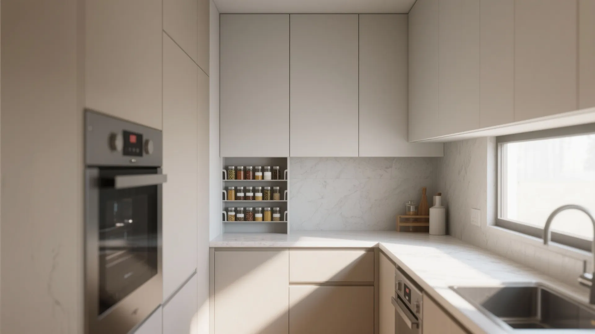 Minimalist Kitchen Storage