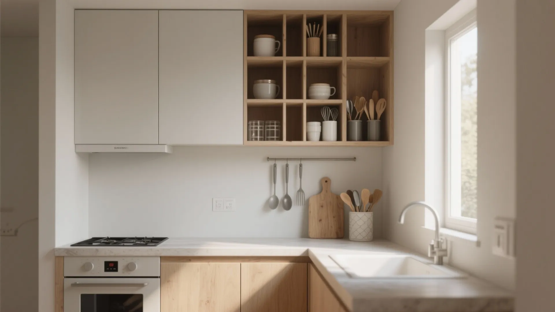 Minimalist Kitchen Storage