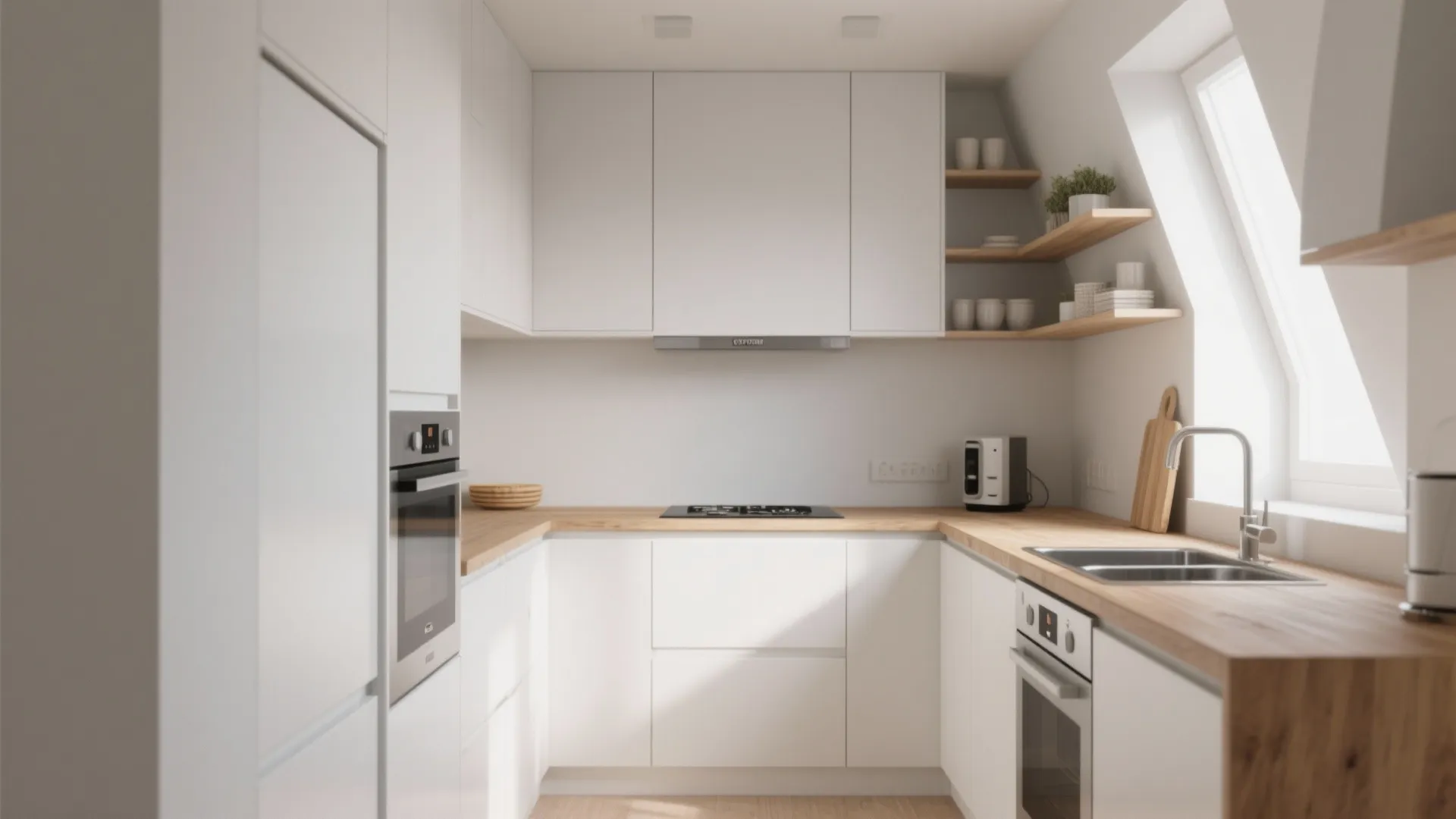 Minimalist Storage Solutions in the Kitchen