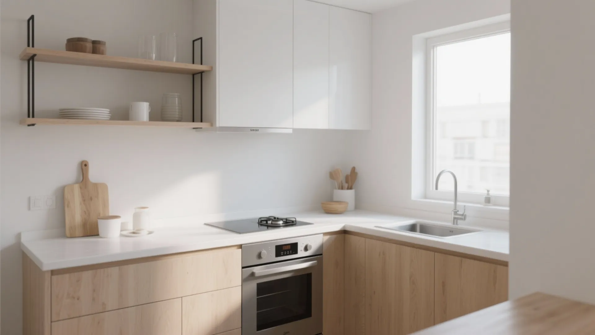 Minimalist Kitchen Storage