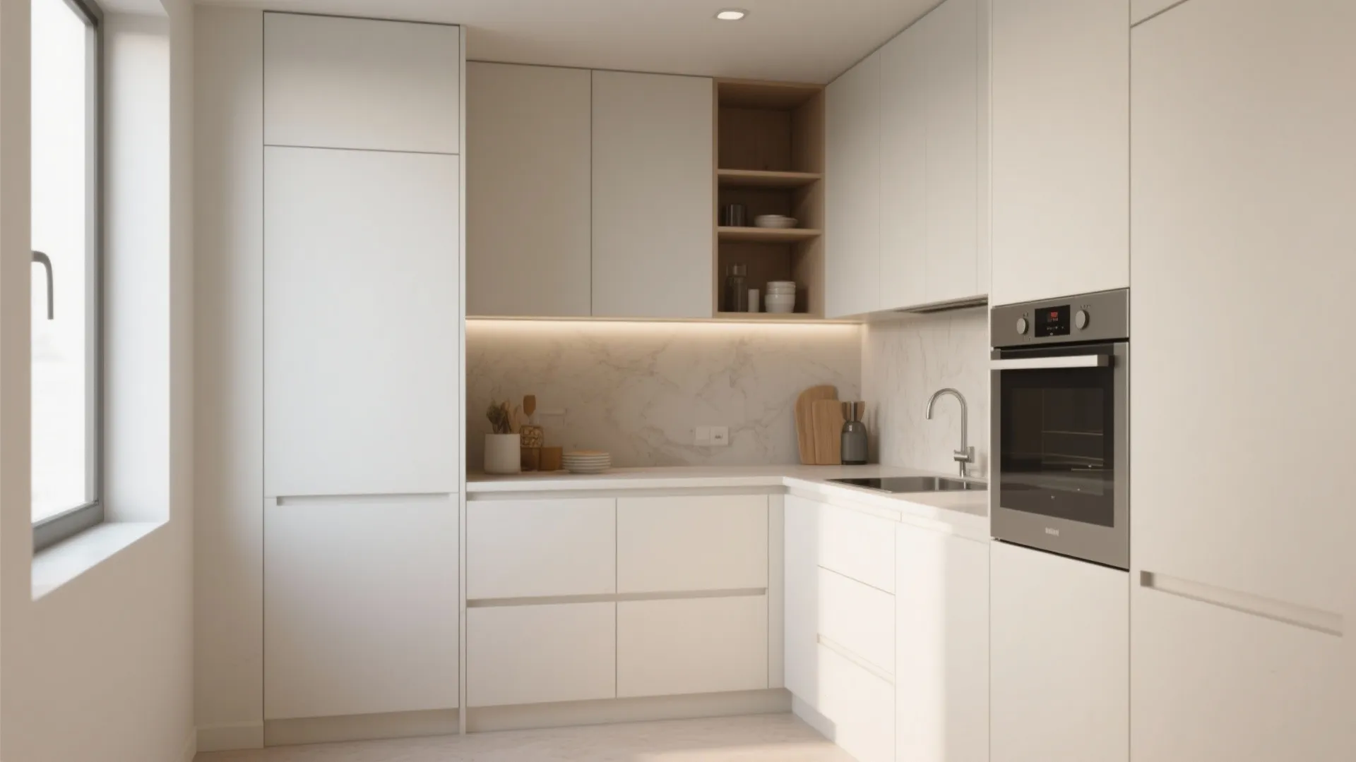 Minimalist Kitchen Storage