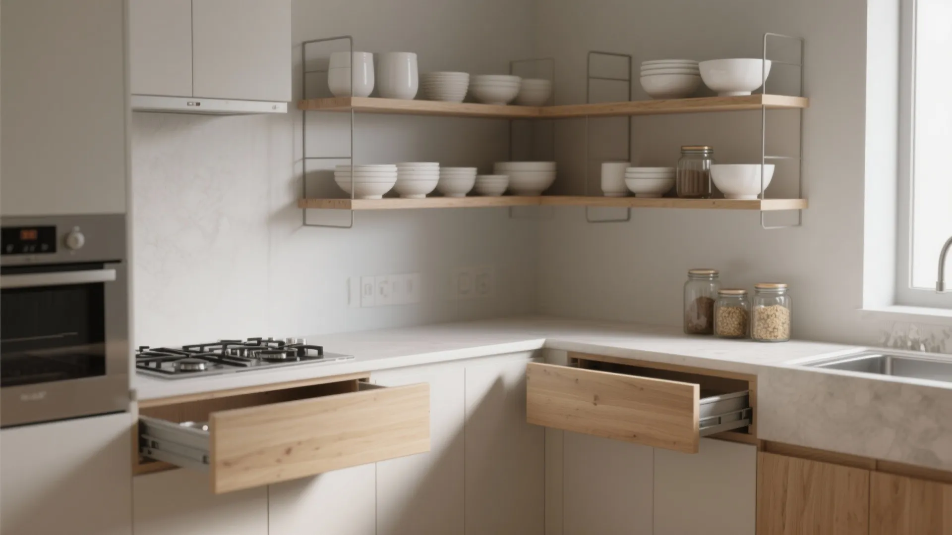 Minimalist Kitchen Storage
