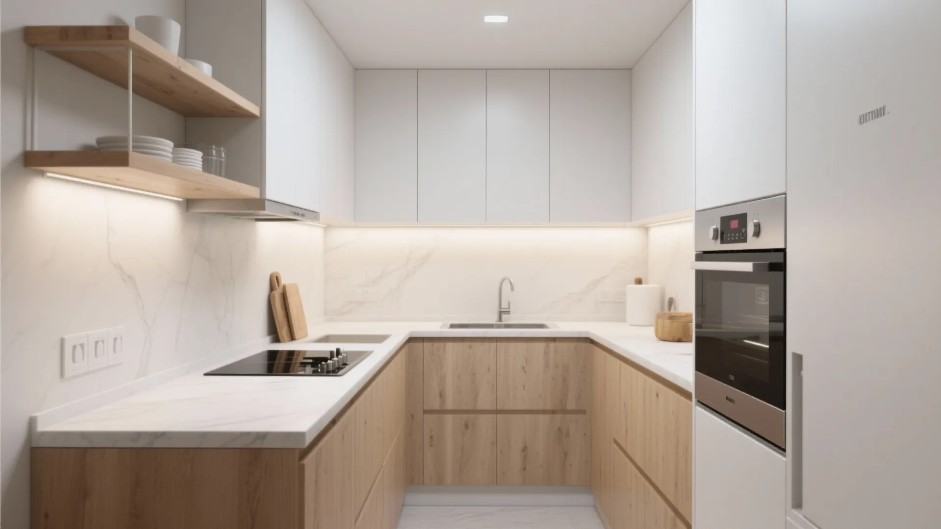 Minimalist Kitchen Storage