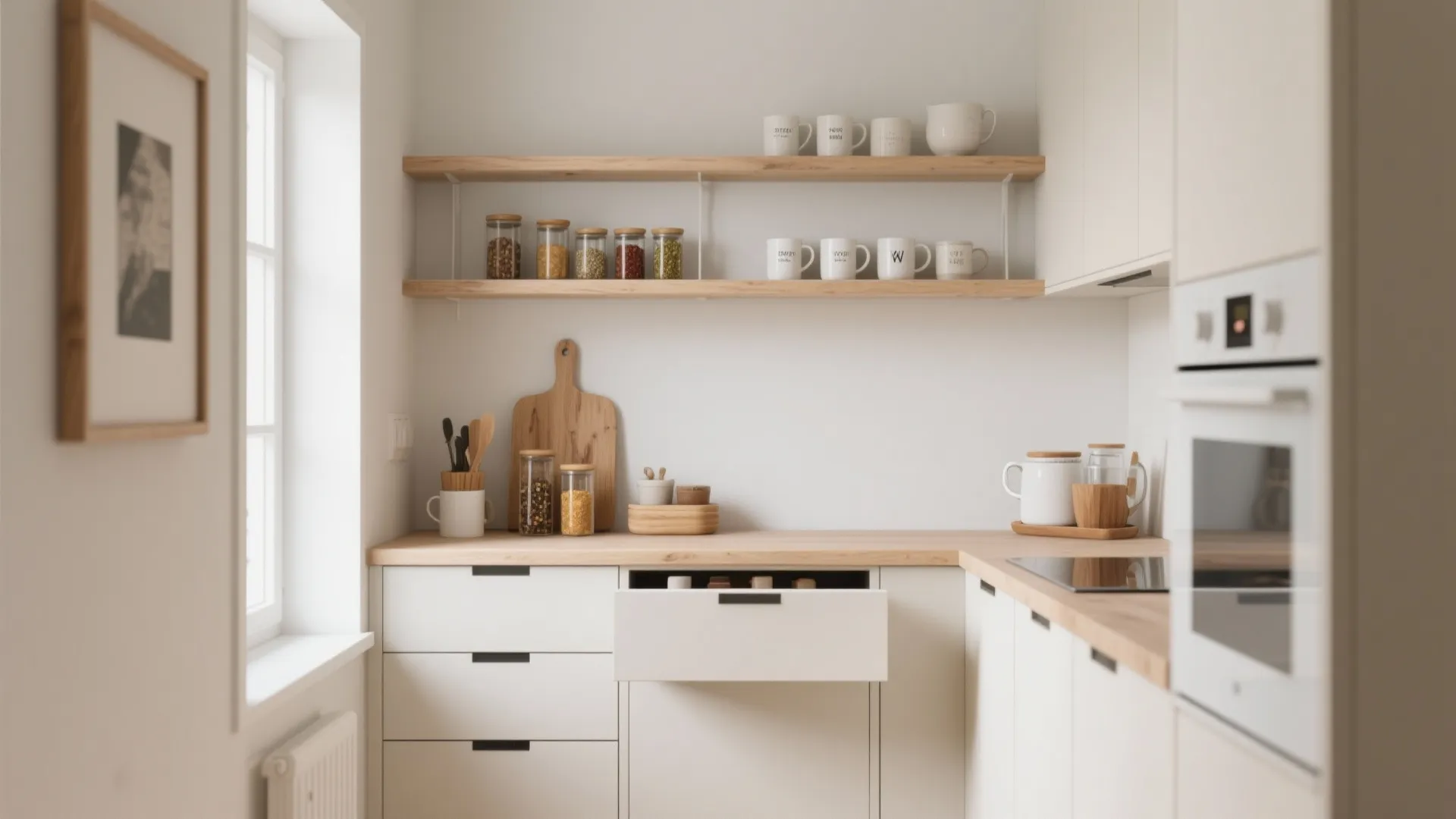 Minimalist Kitchen Storage