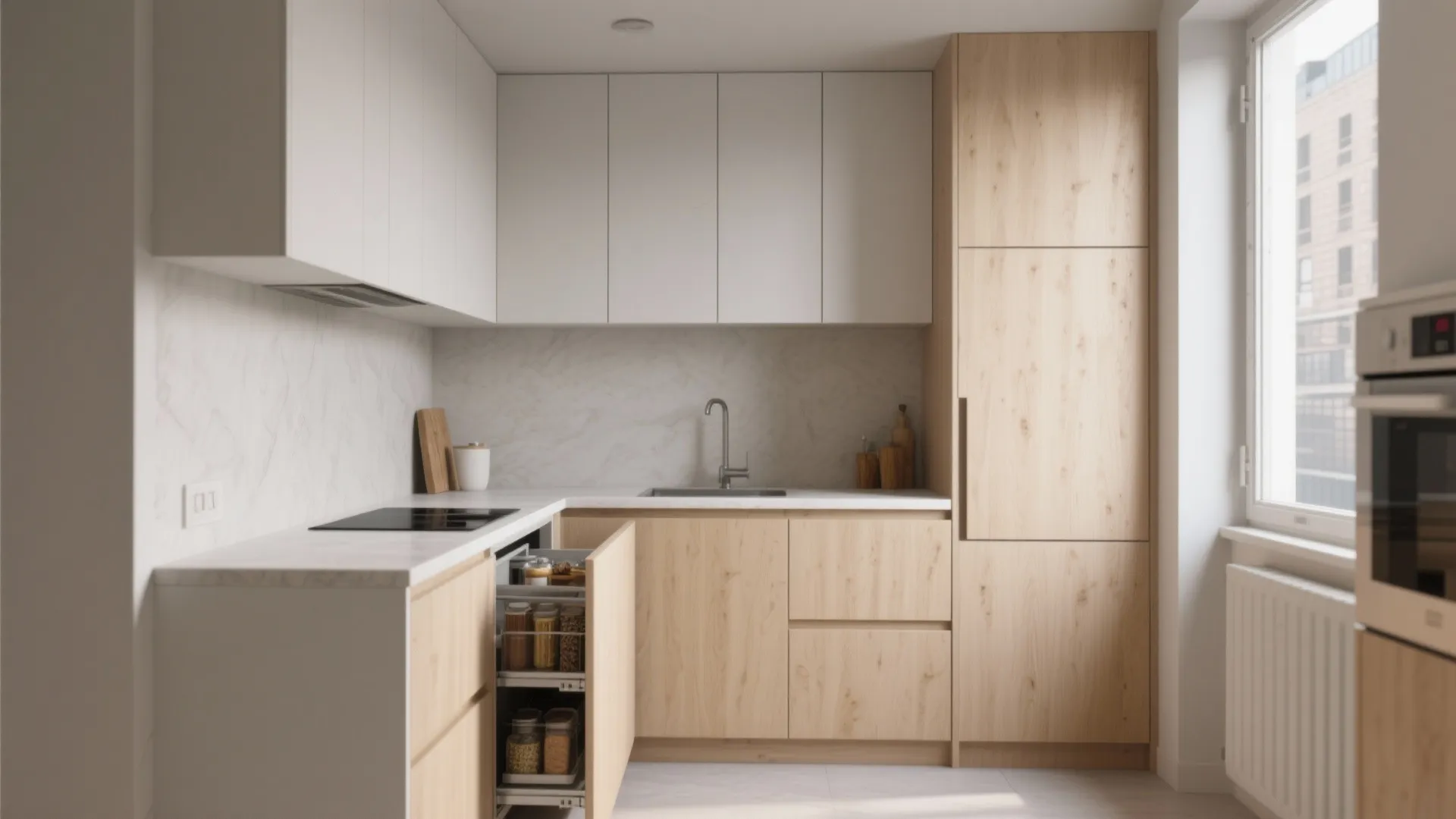 Minimalist Kitchen Storage
