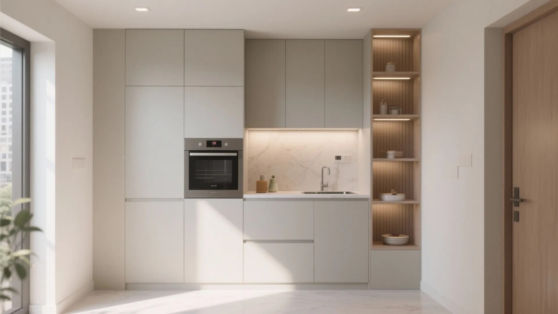 Minimalist Kitchen Storage