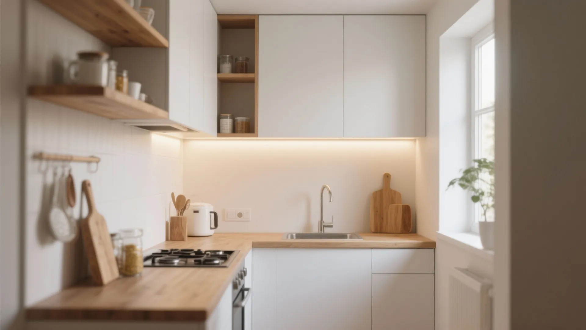 Minimalist Kitchen Storage