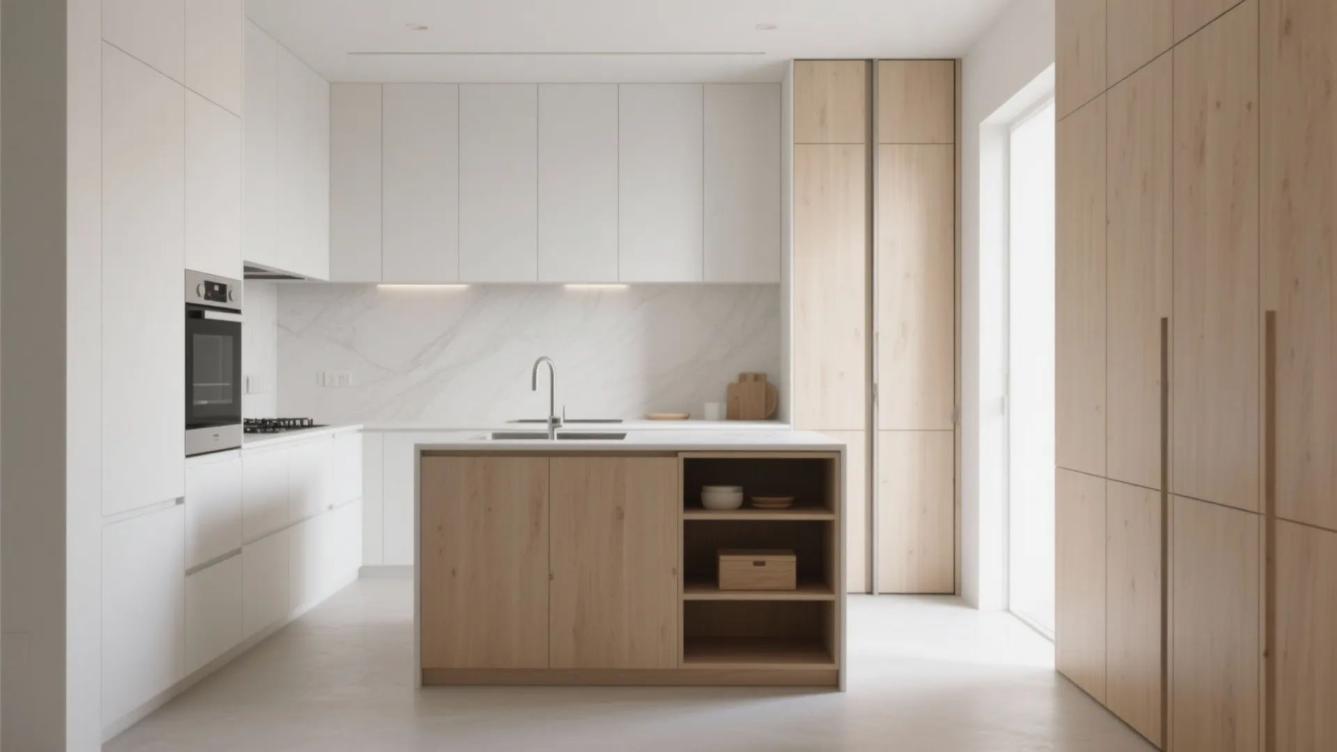 Minimalist Kitchen Storage