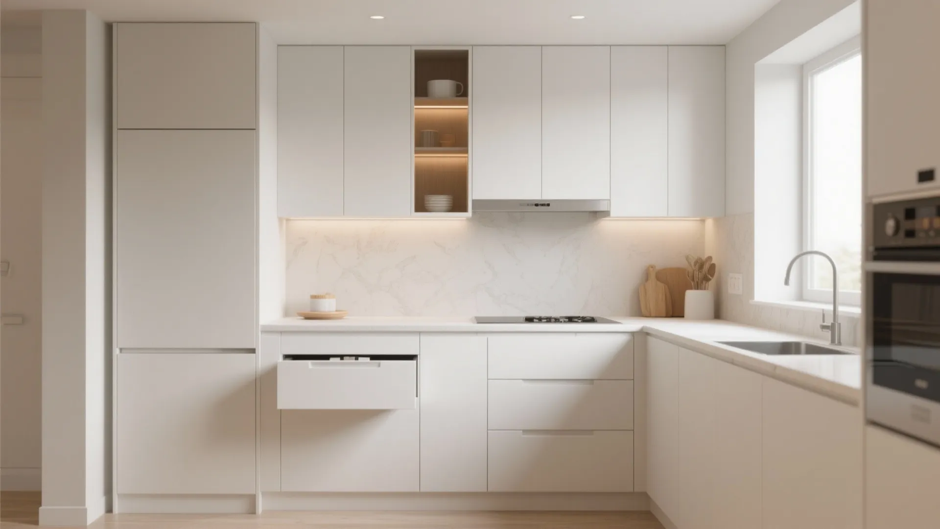 Minimalist Kitchen Storage