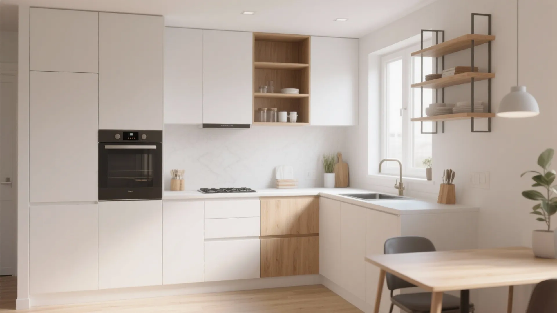 Minimalist Kitchen Storage