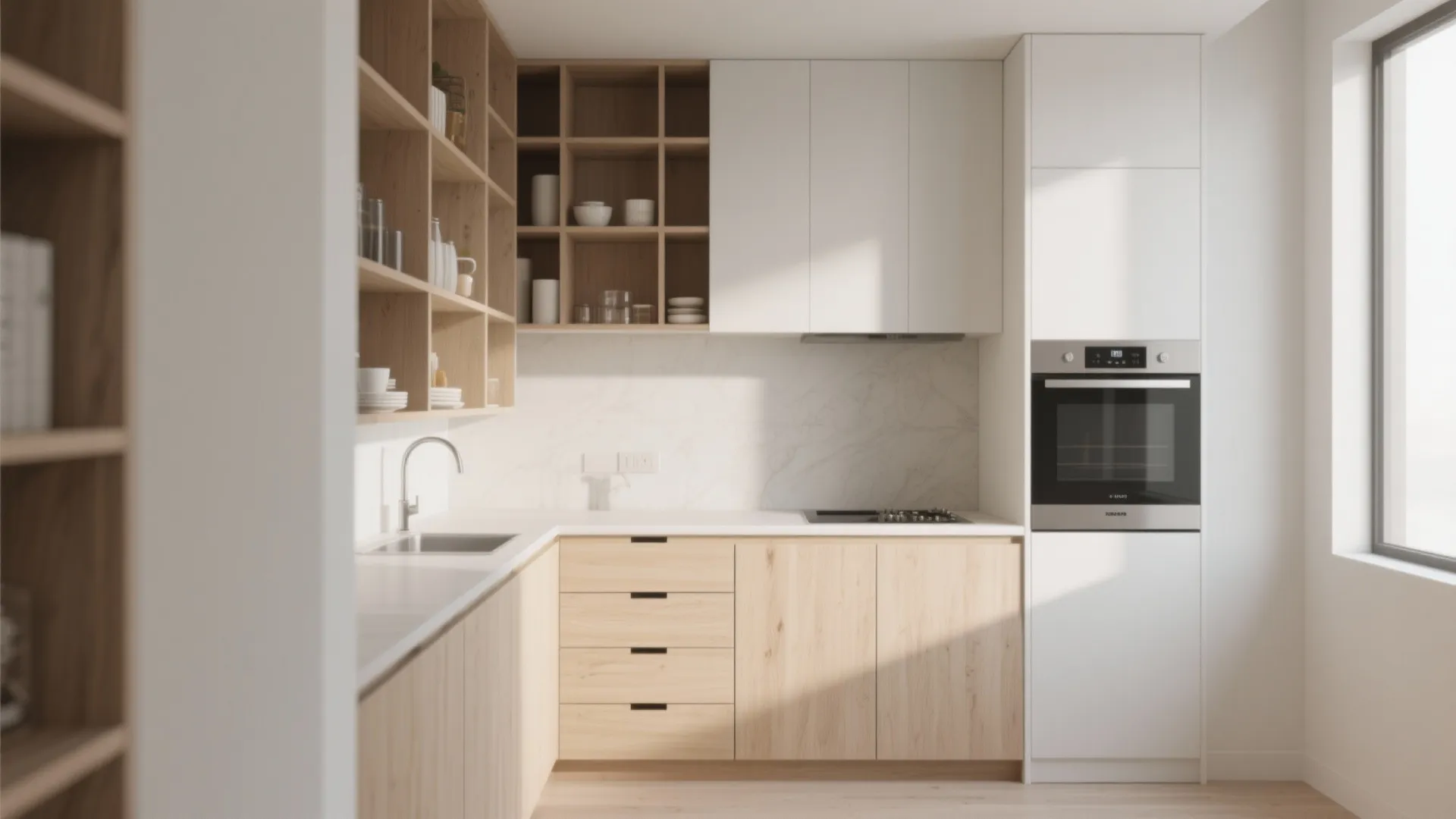 Minimalist Kitchen Storage