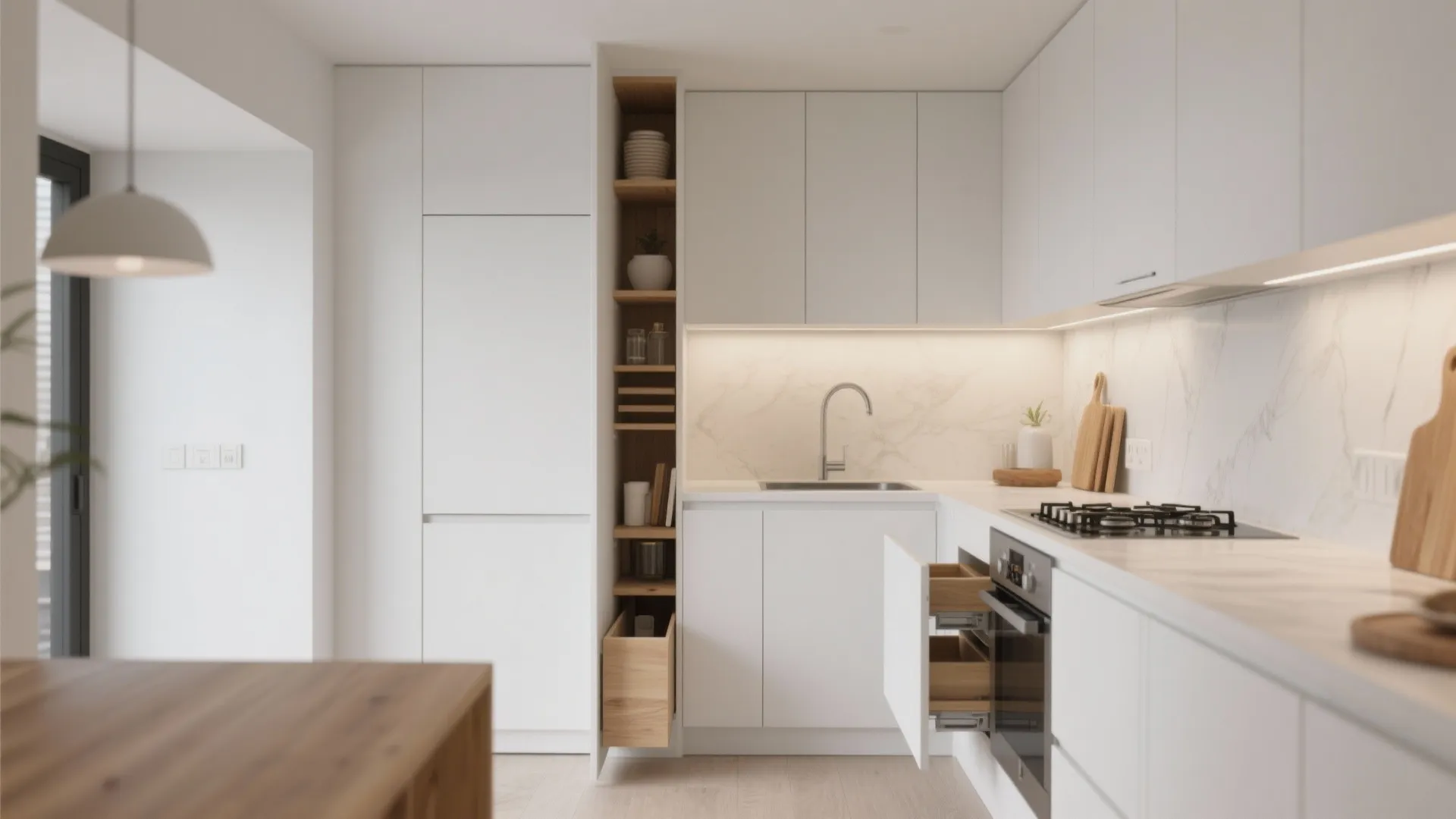 Minimalist Kitchen Storage