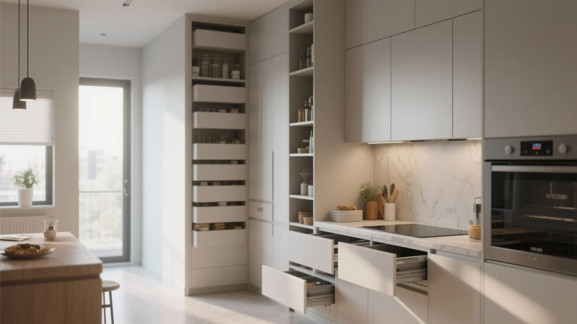 Minimalist Kitchen Storage