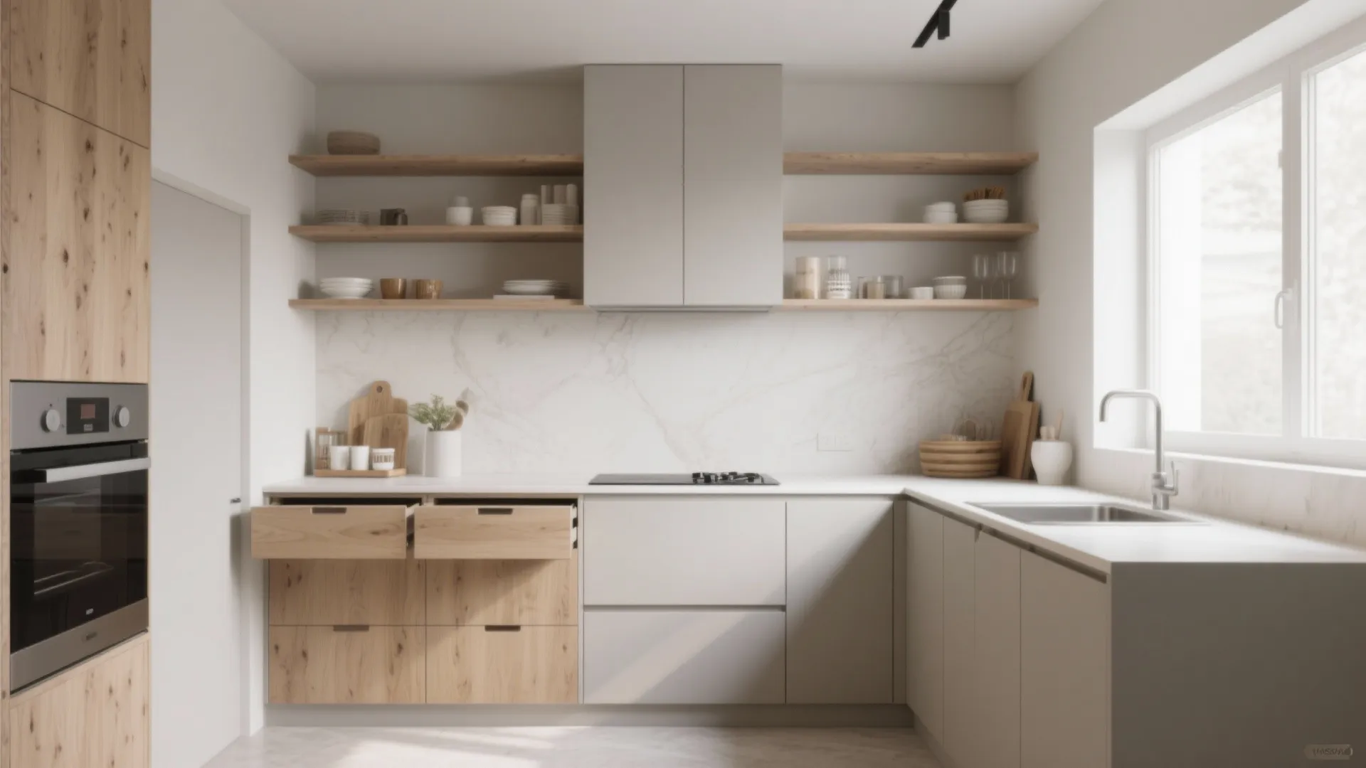 Minimalist Kitchen Storage