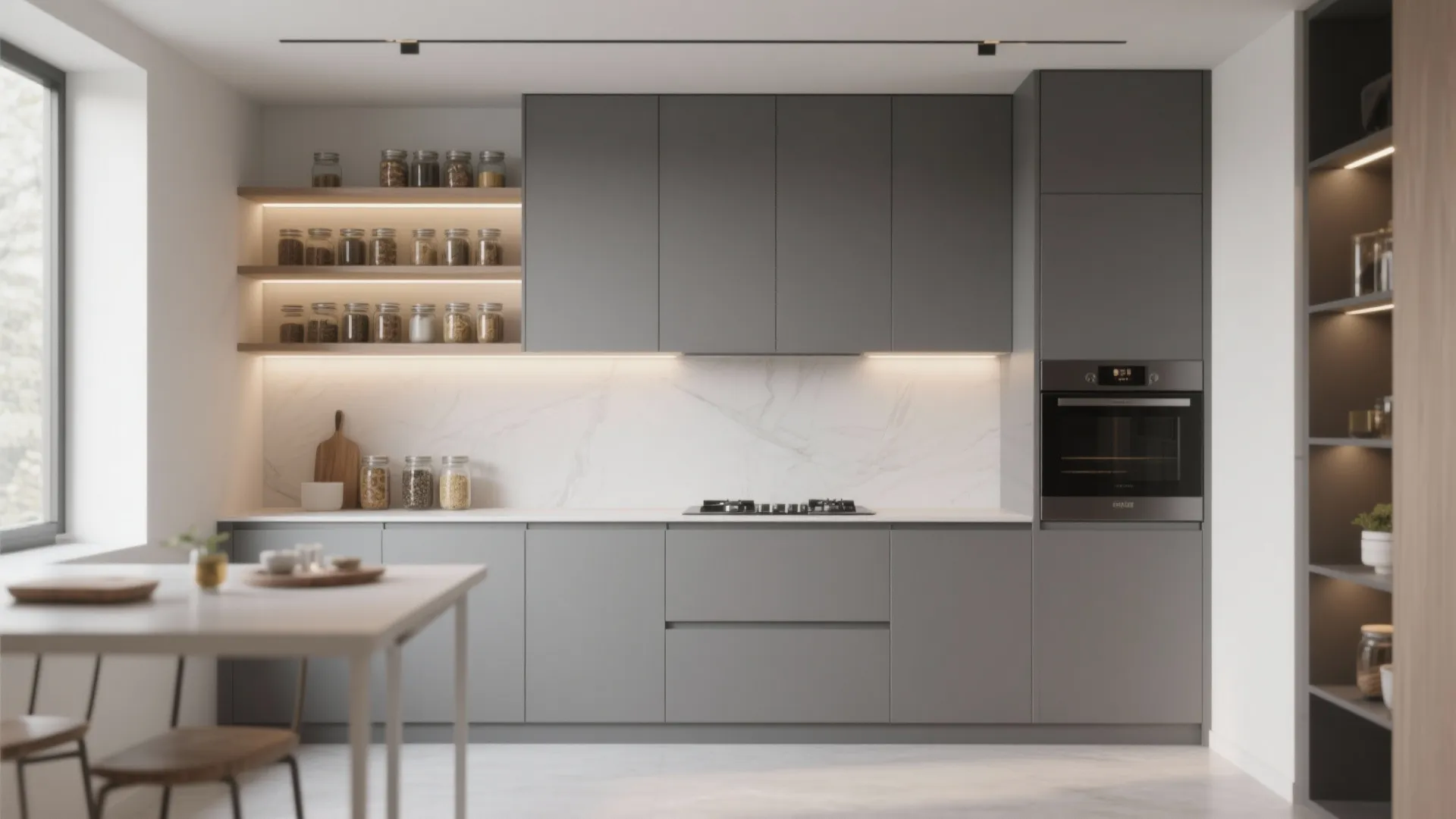 Minimalist Kitchen Storage