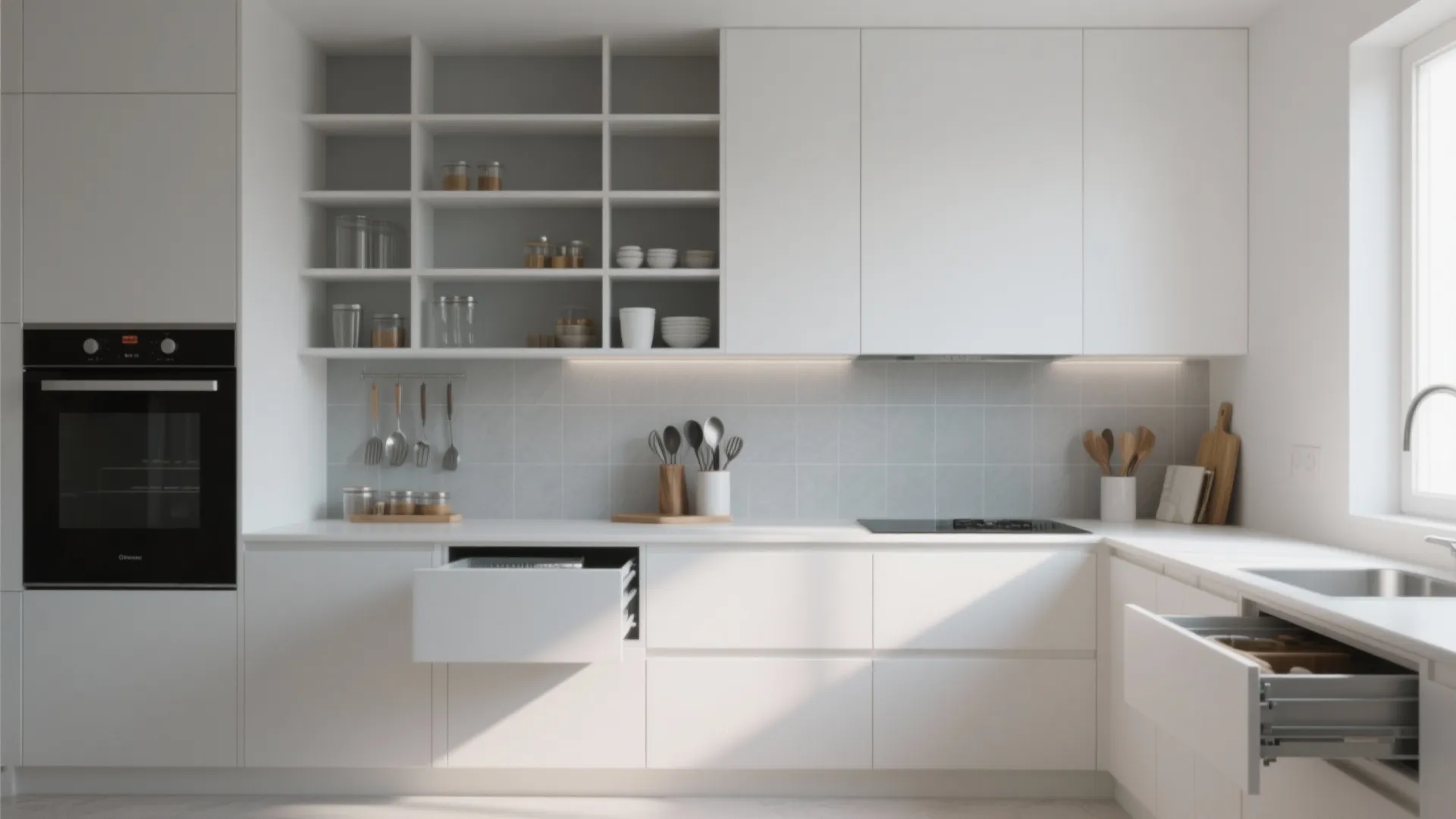 Minimalist Kitchen Storage