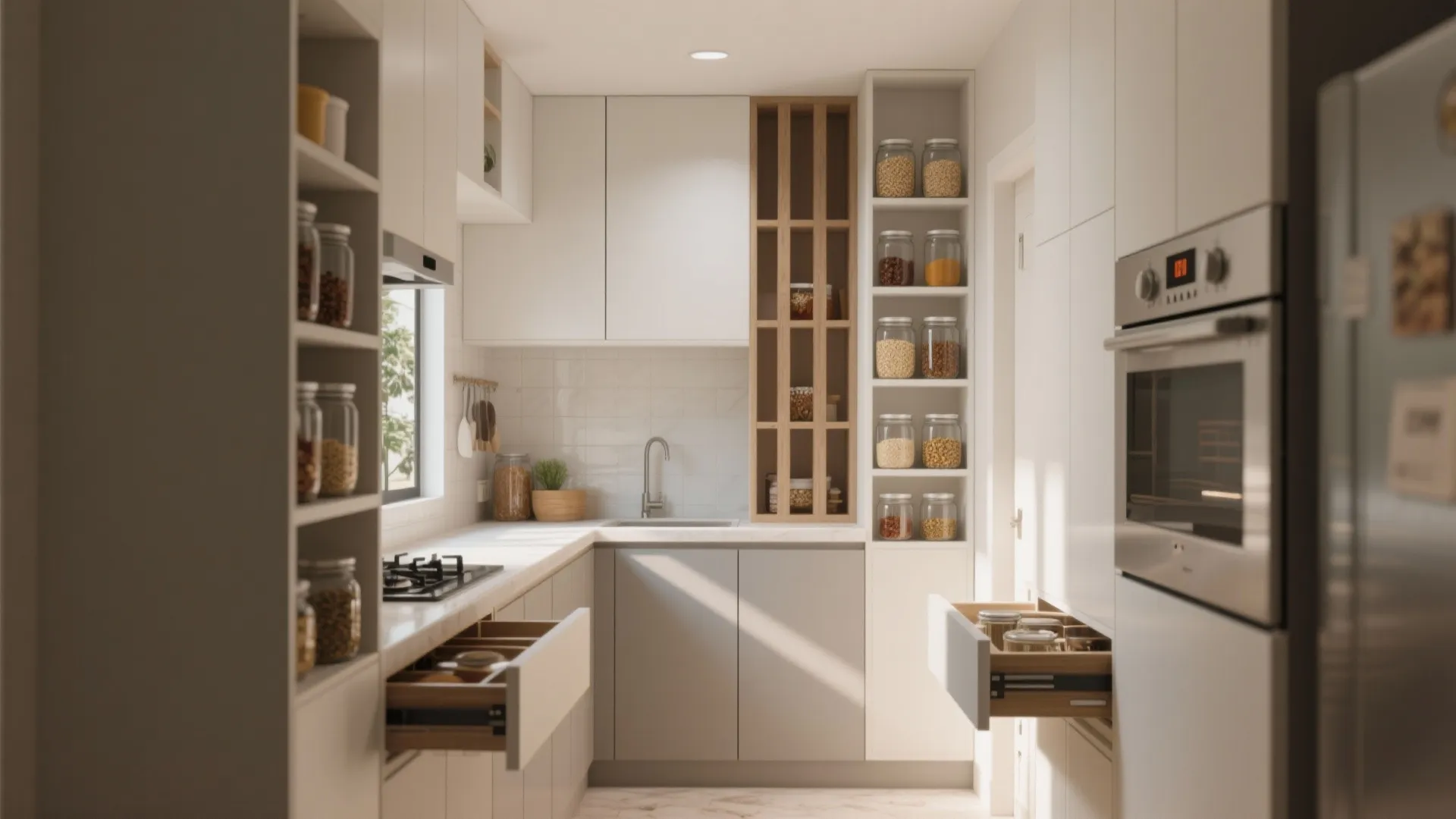 Minimalist Kitchen Storage