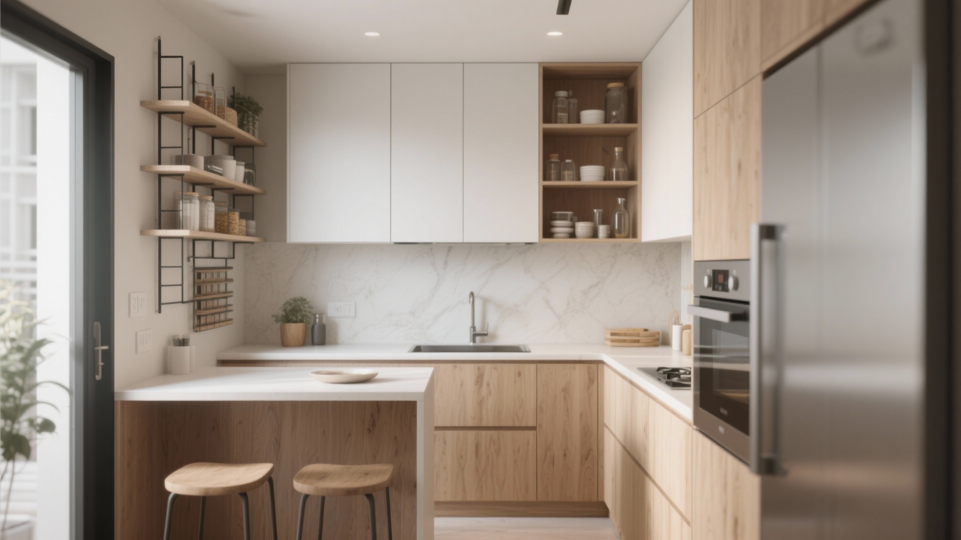 2 BHK Home Decoration: 5 Fixes for a Cramped Apartment