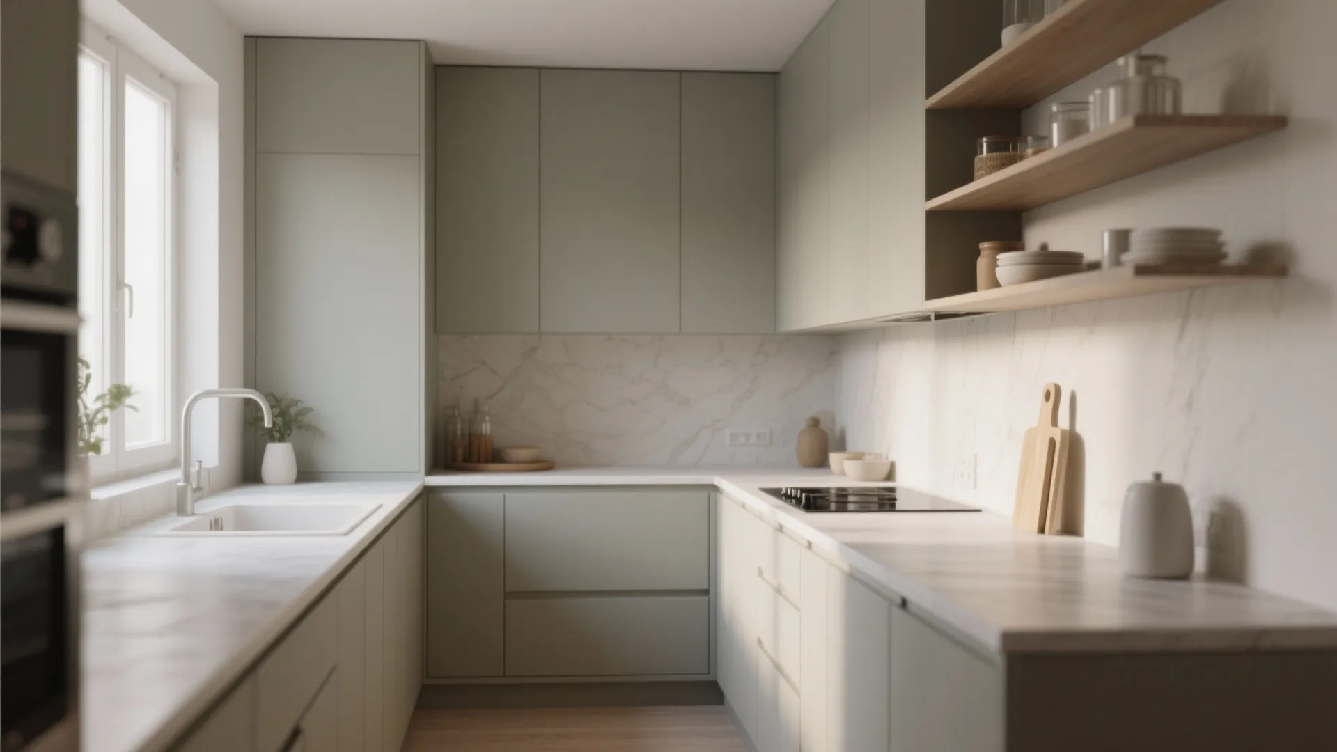 Minimalist Kitchen Storage