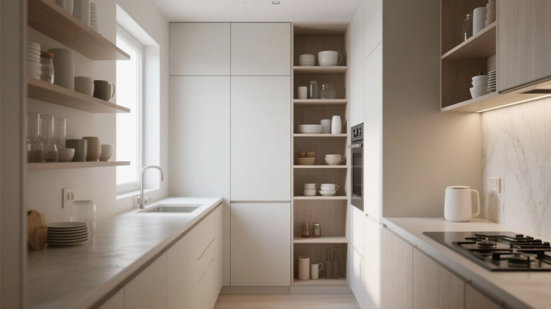 Minimalist Kitchen Storage Design