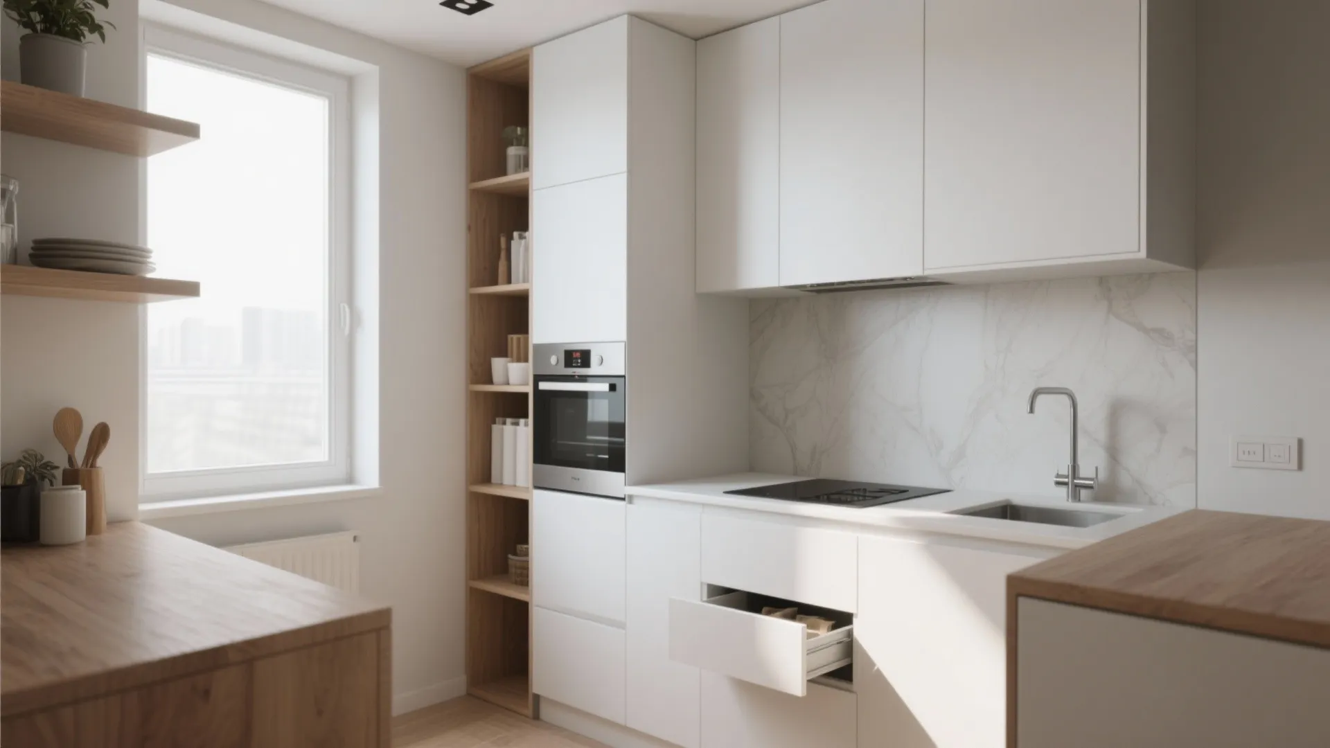 Minimalist Kitchen Storage