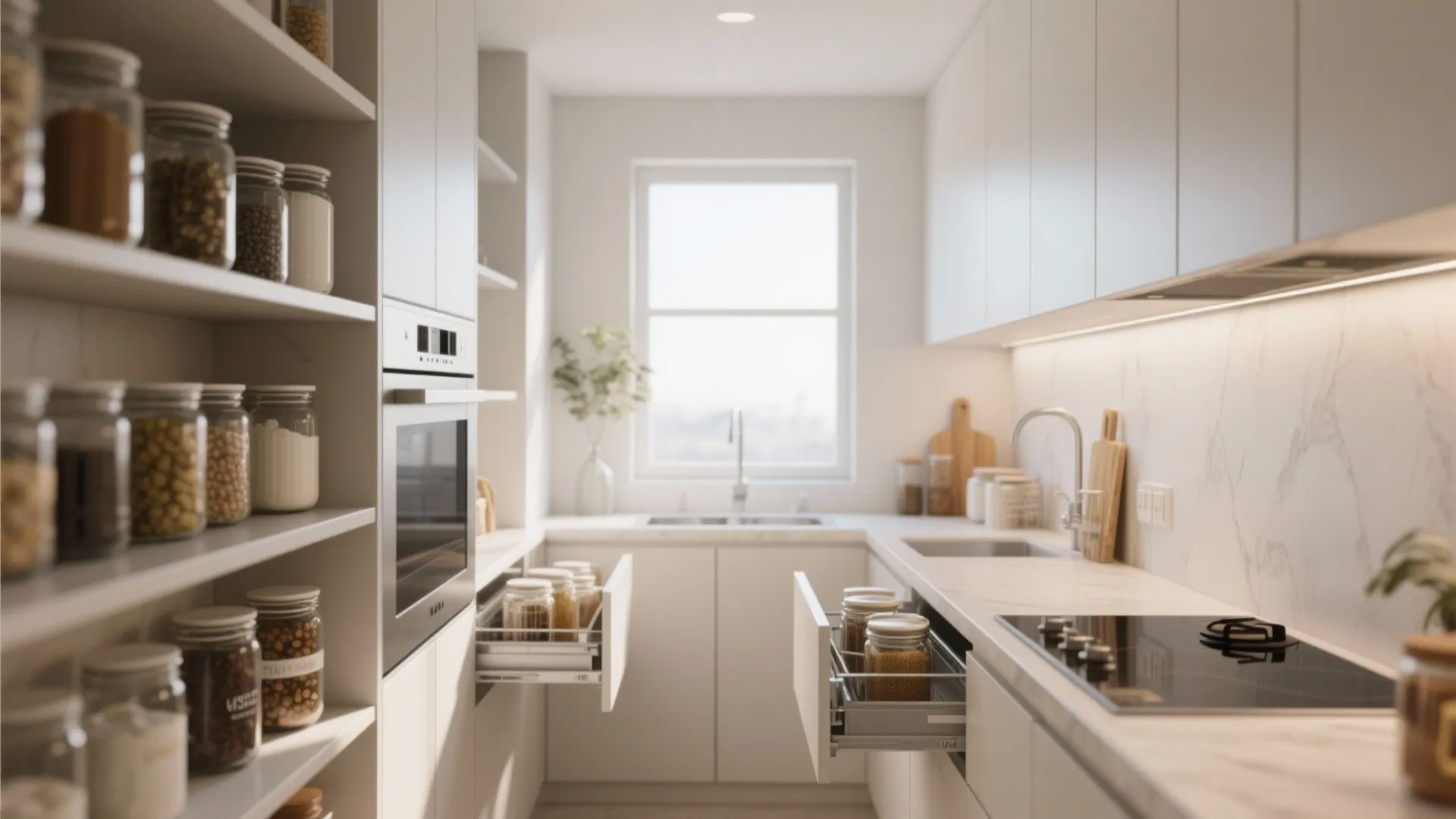 Minimalist Kitchen Storage